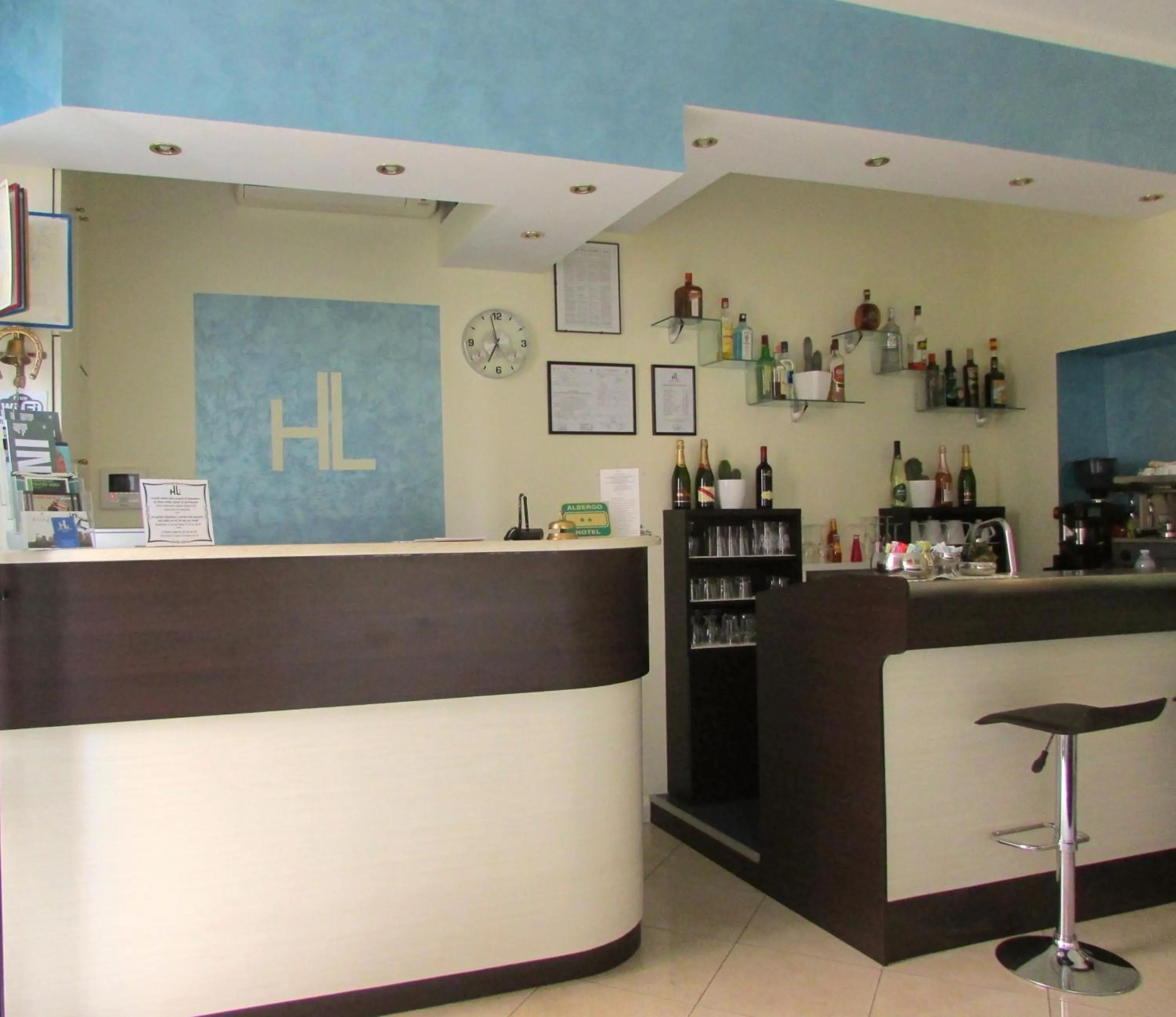 Lobby or reception in Hotel Loreto