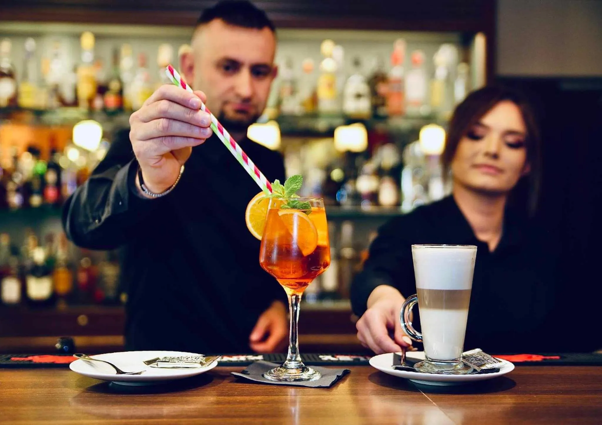 Lounge or bar in Hotel Tęczowy Młyn