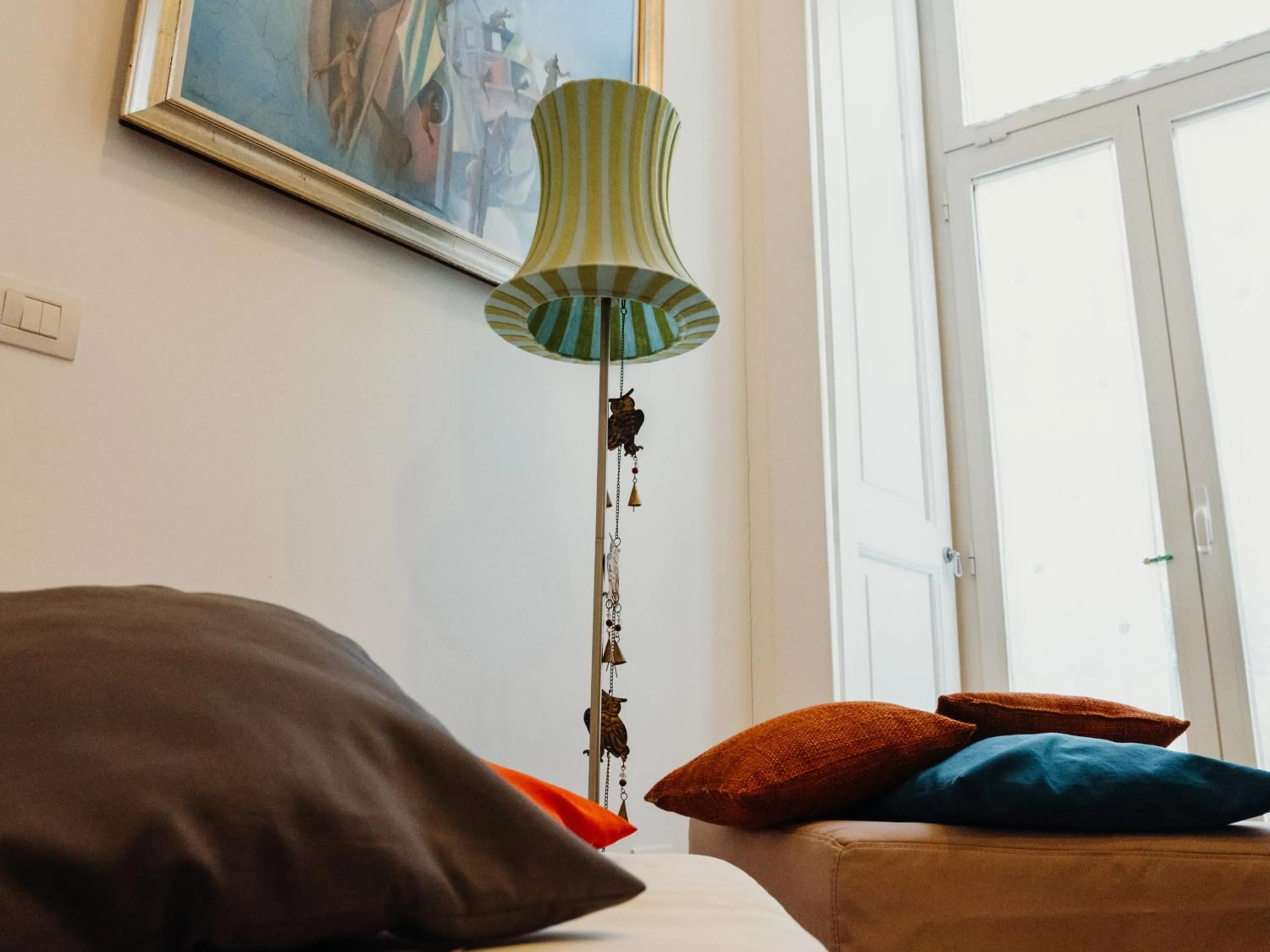 Decorative detail in Lo Specchio dei Papiri