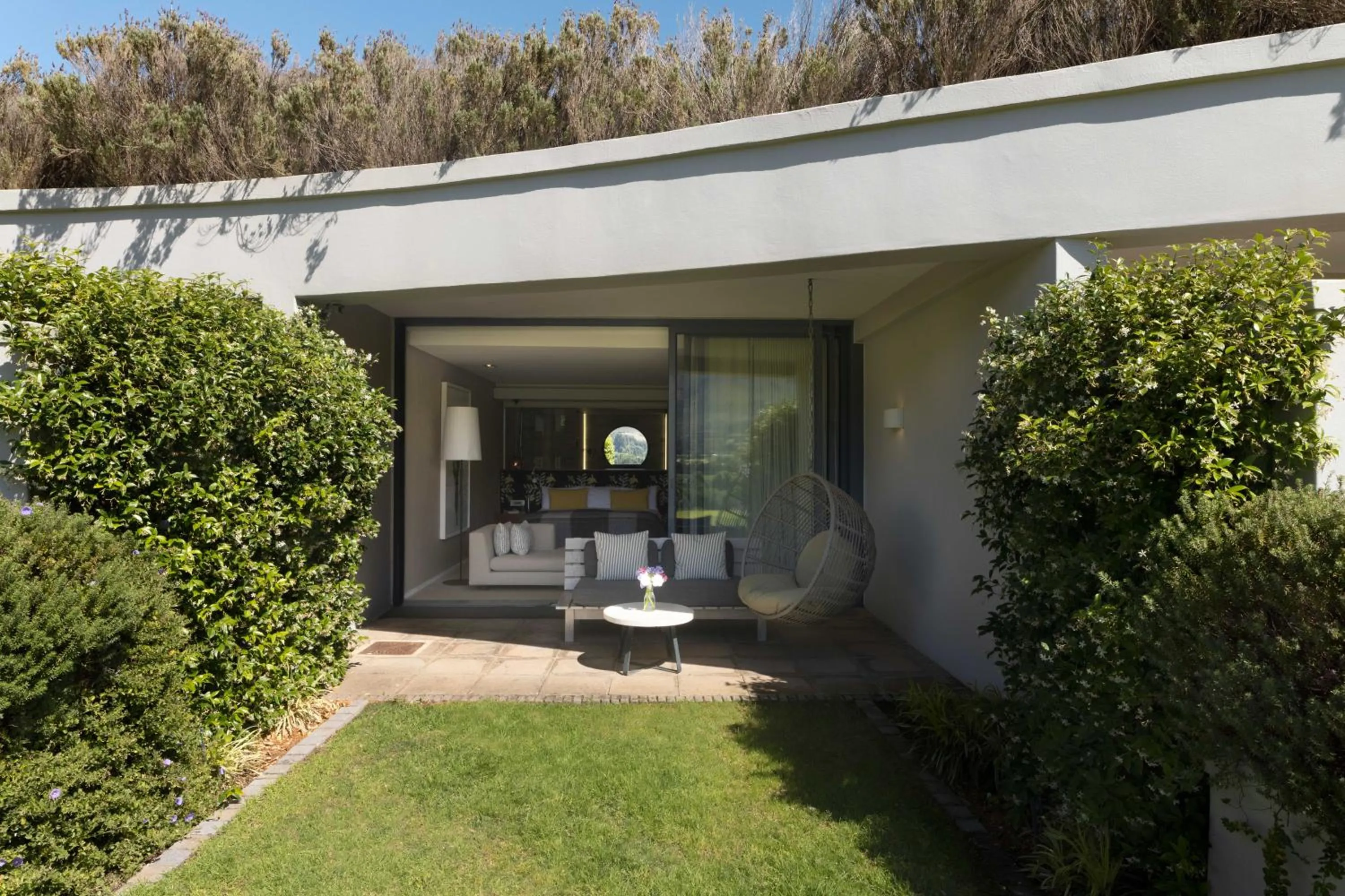 Balcony/Terrace in Mont Rochelle Hotel and Vineyard