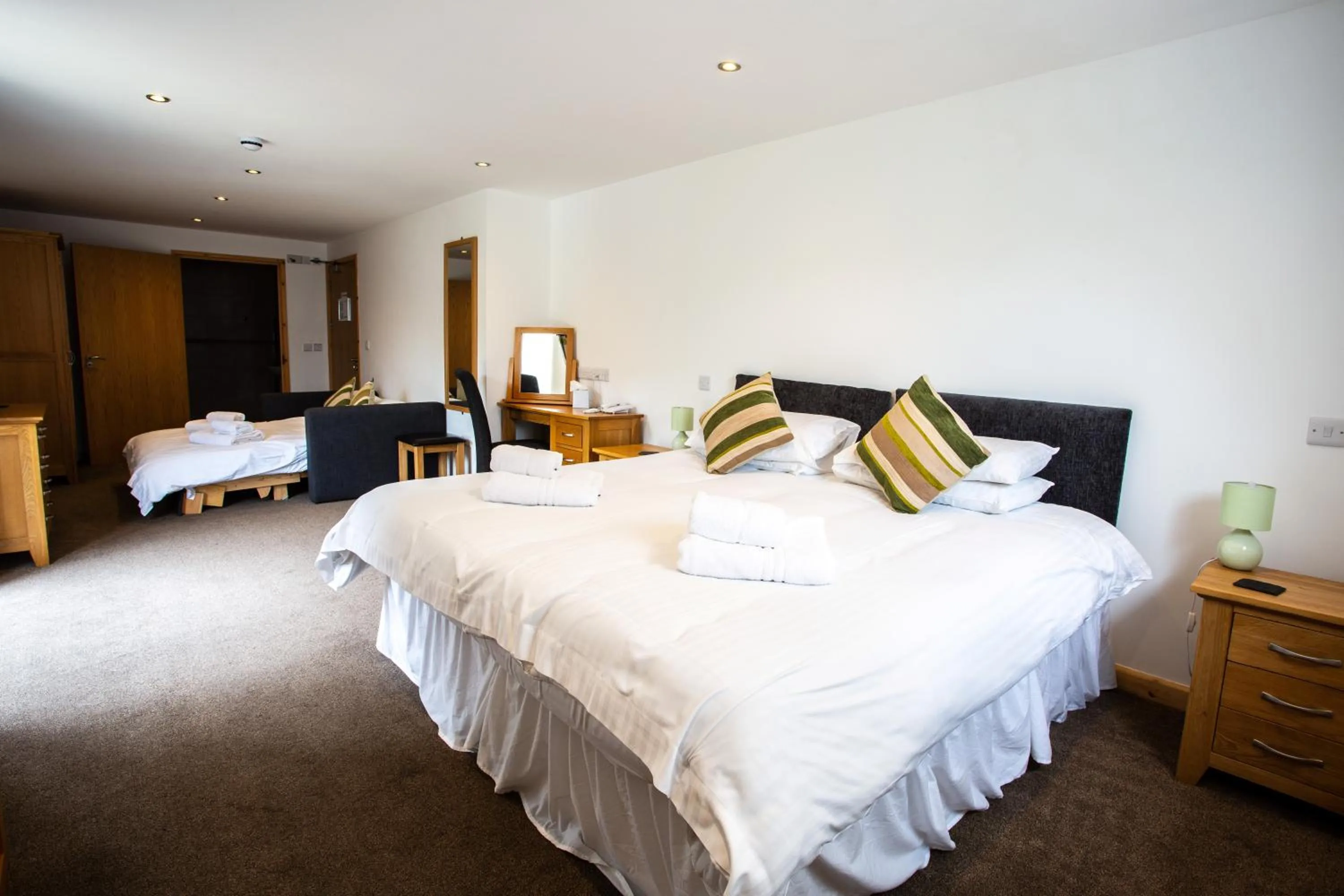 Bed in The Windmill Inn