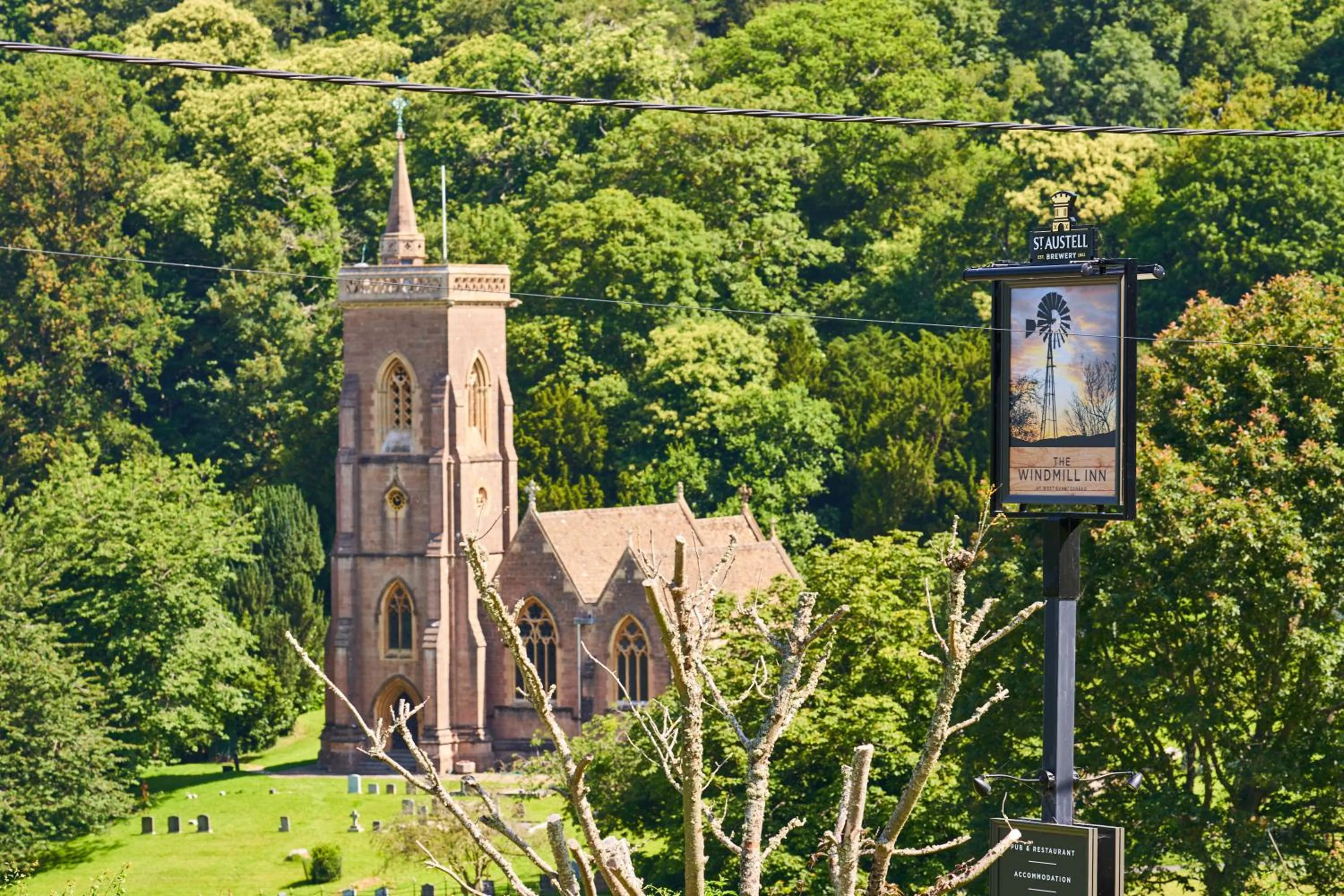 Landmark view in The Windmill Inn