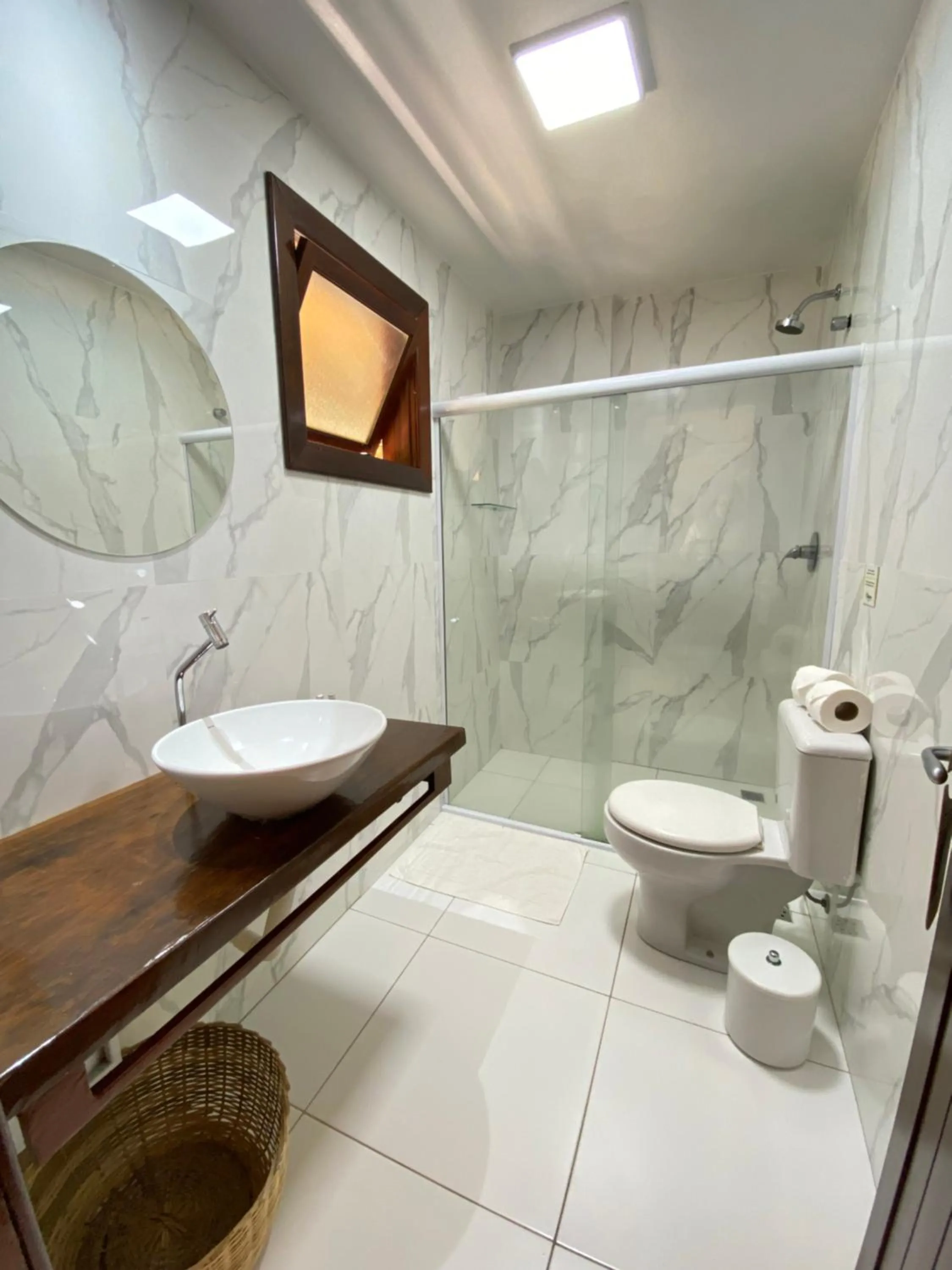 Shower in Charme Pousada Boutique & Spa