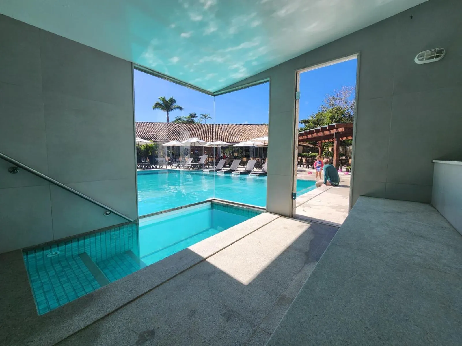 Sauna in Pousada dos Tangarás