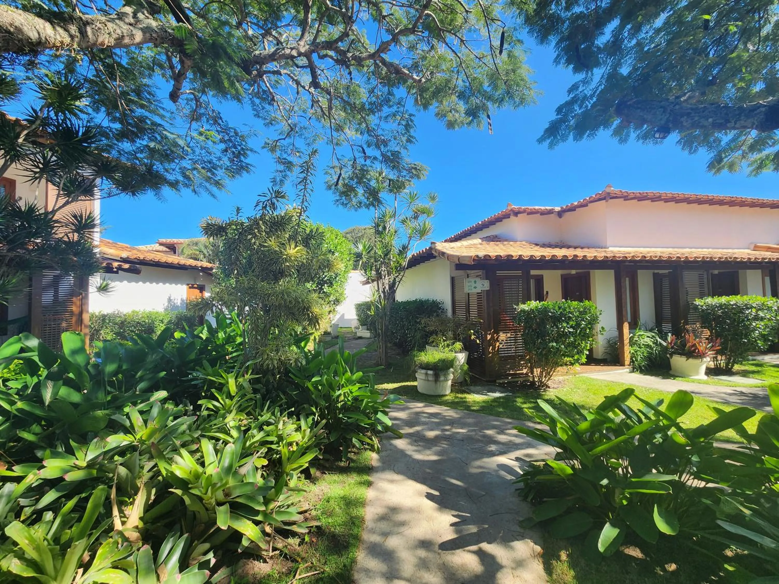 Garden in Pousada dos Tangarás
