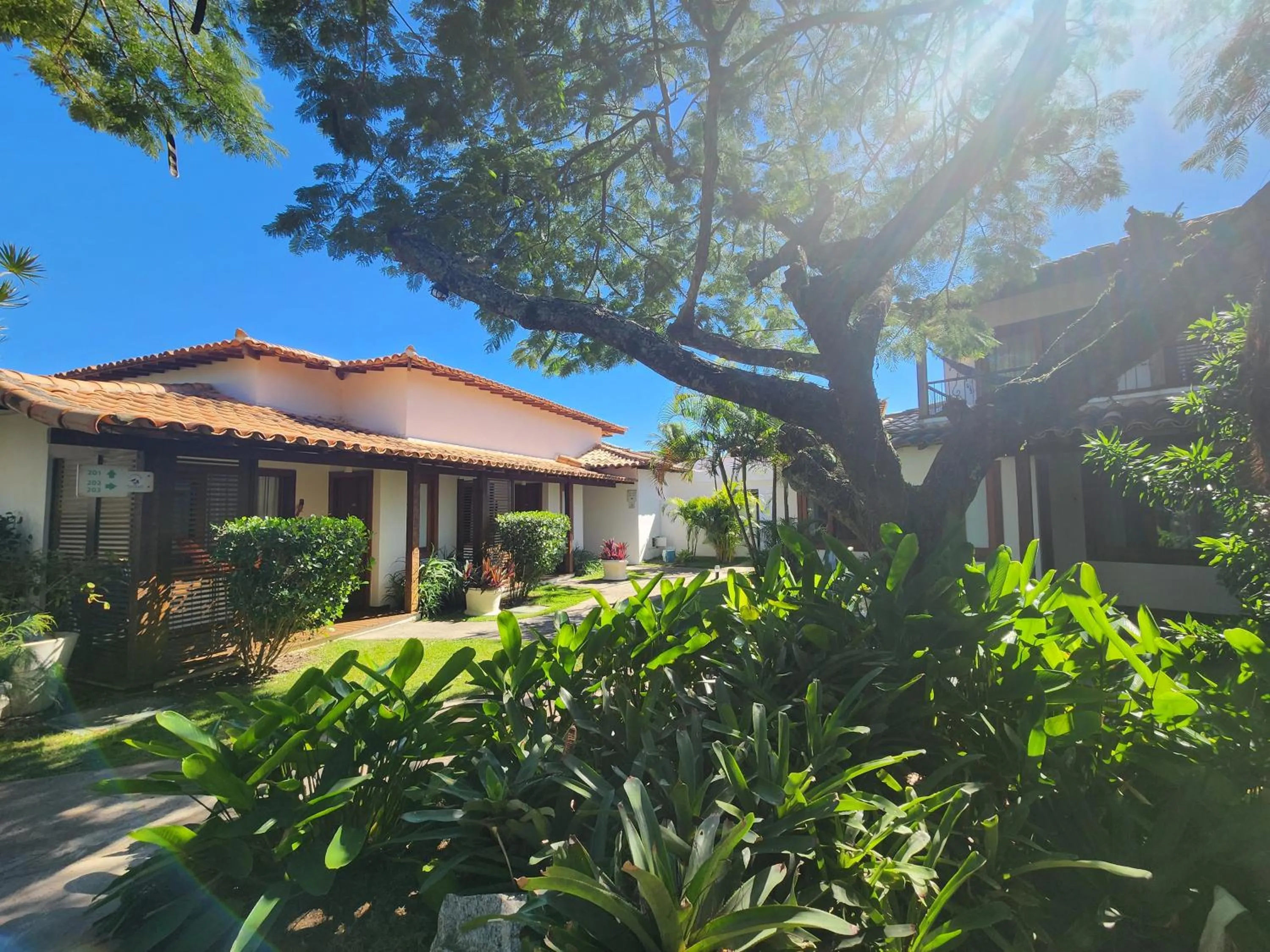 Garden in Pousada dos Tangarás