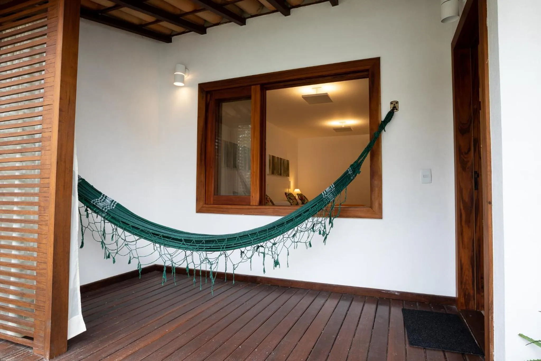 Balcony/Terrace in Pousada dos Tangarás
