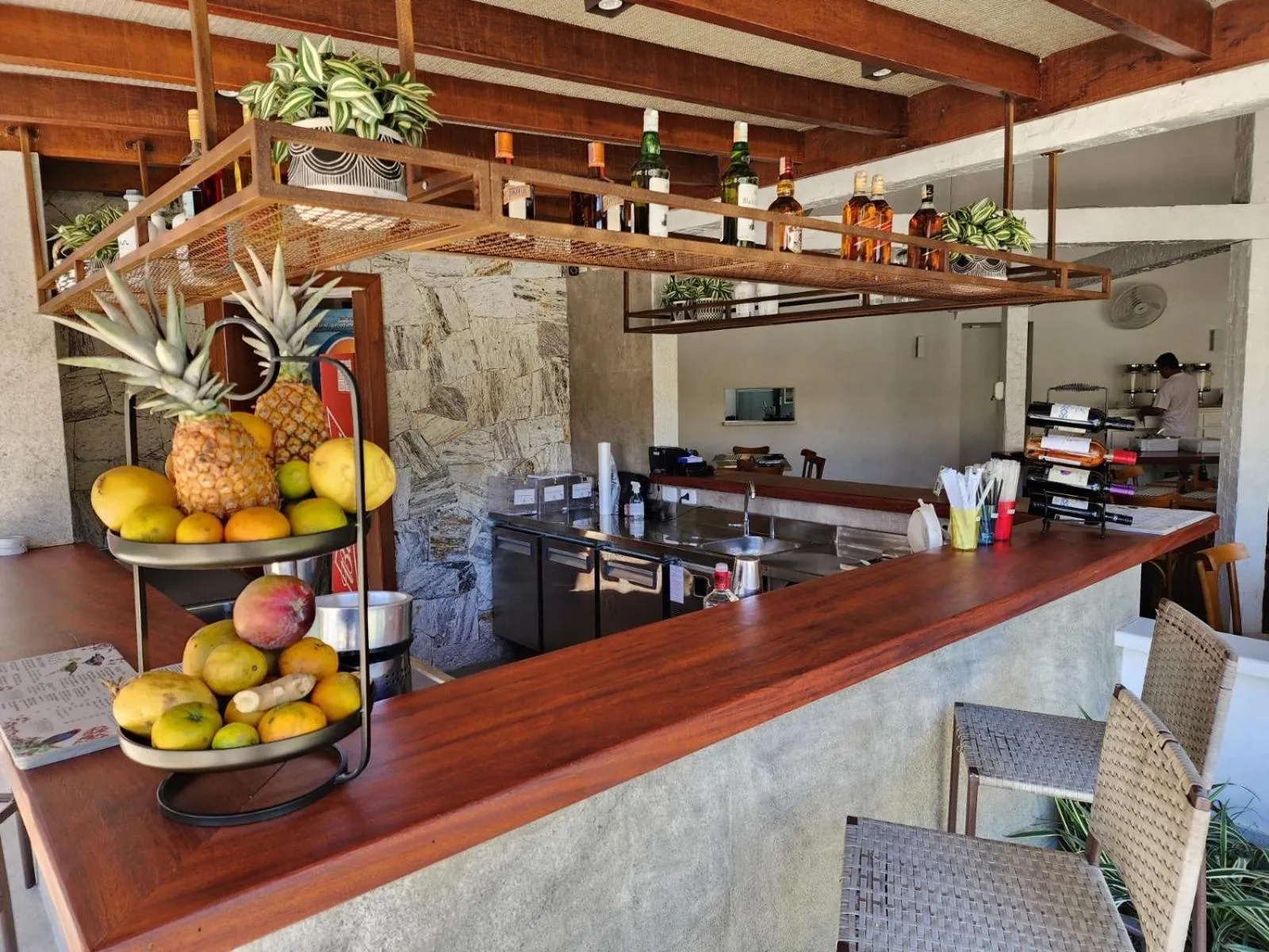 Lounge or bar in Pousada dos Tangarás