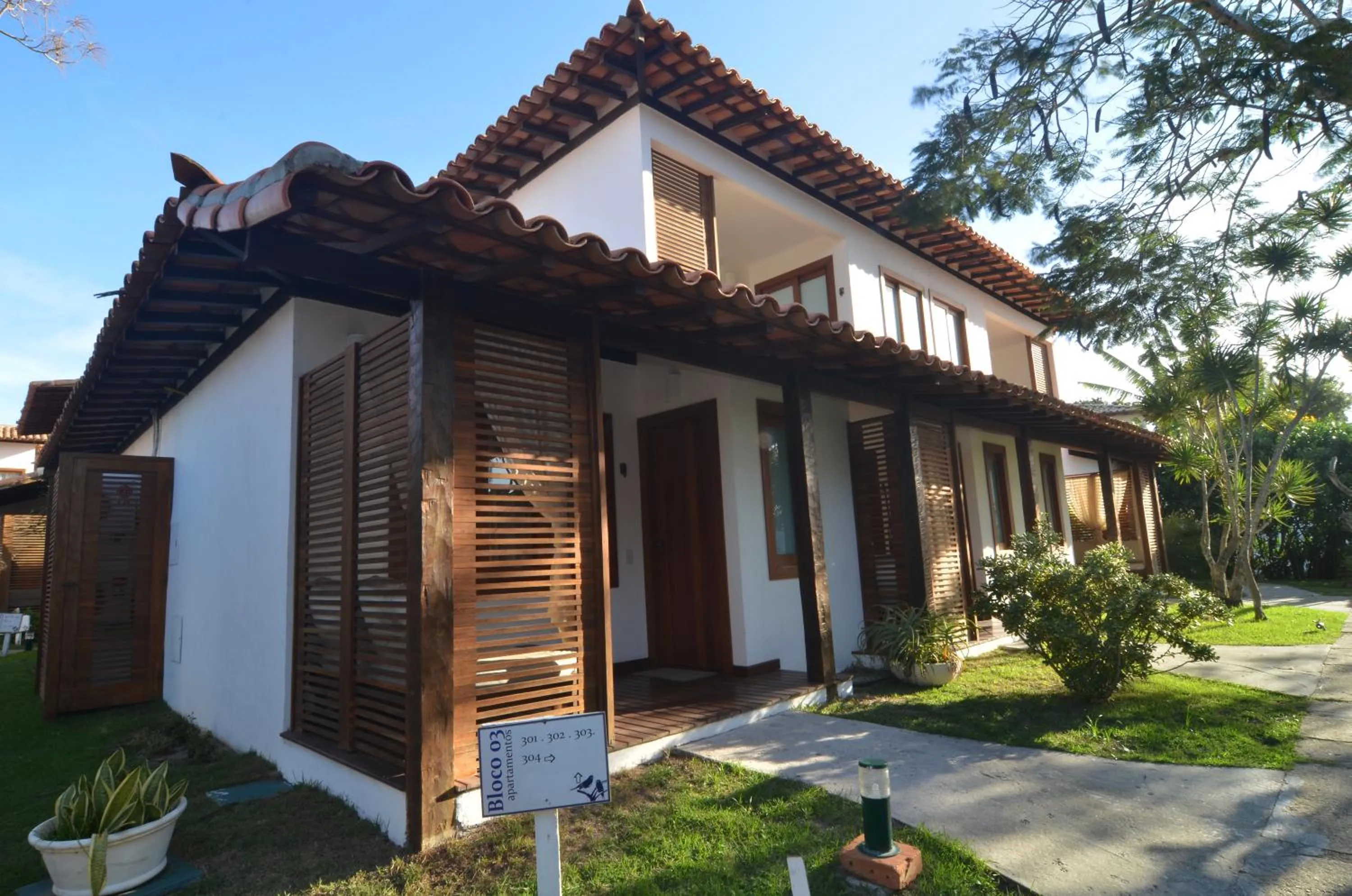 Garden view in Pousada dos Tangarás