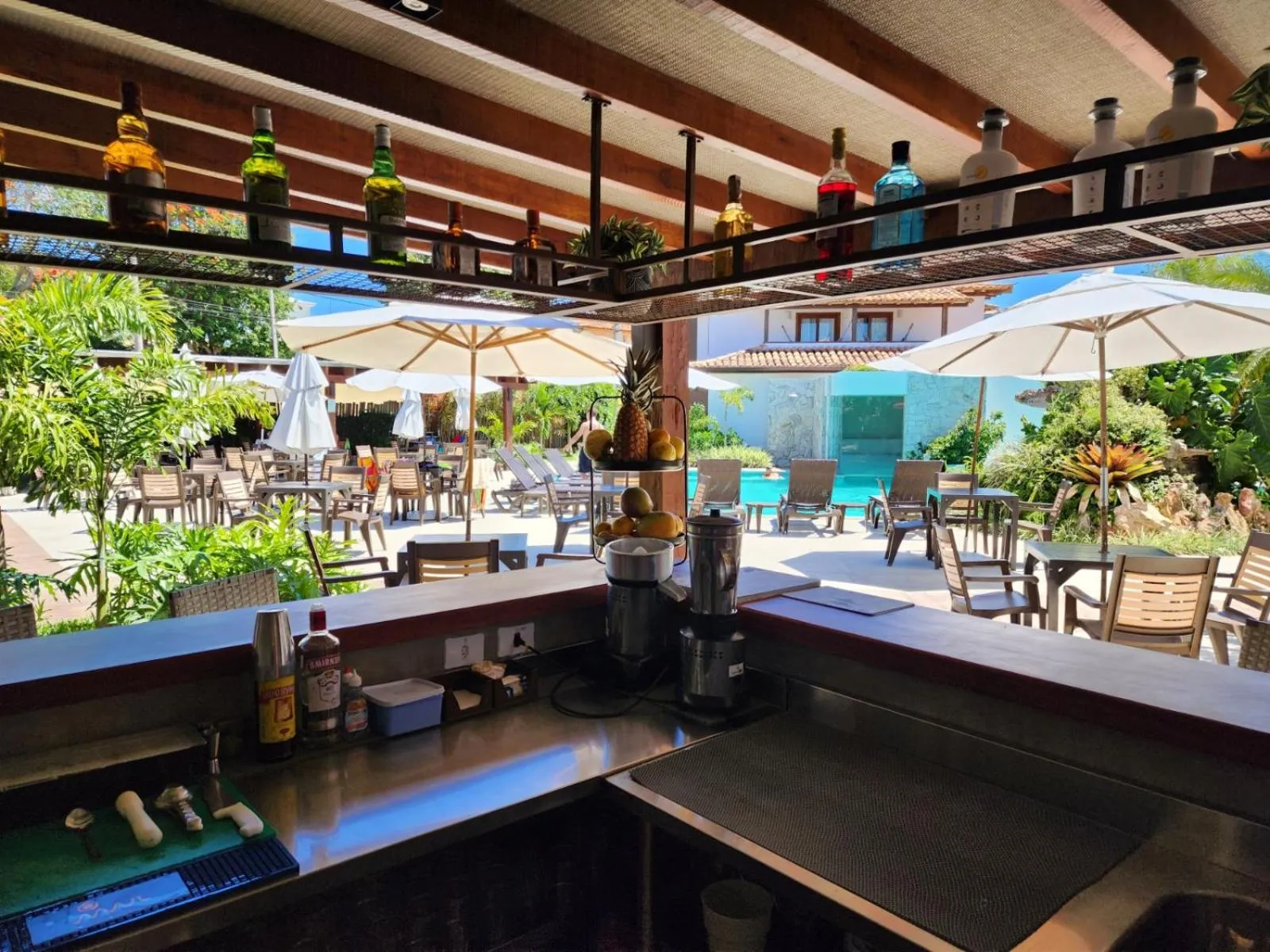 Lounge or bar in Pousada dos Tangarás