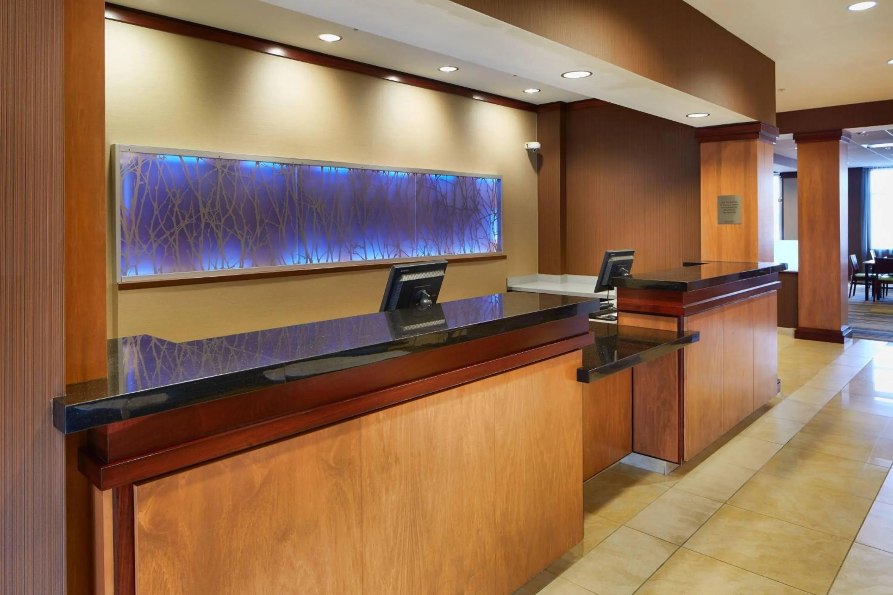Lobby or reception in Fairfield Inn and Suites Columbus Polaris