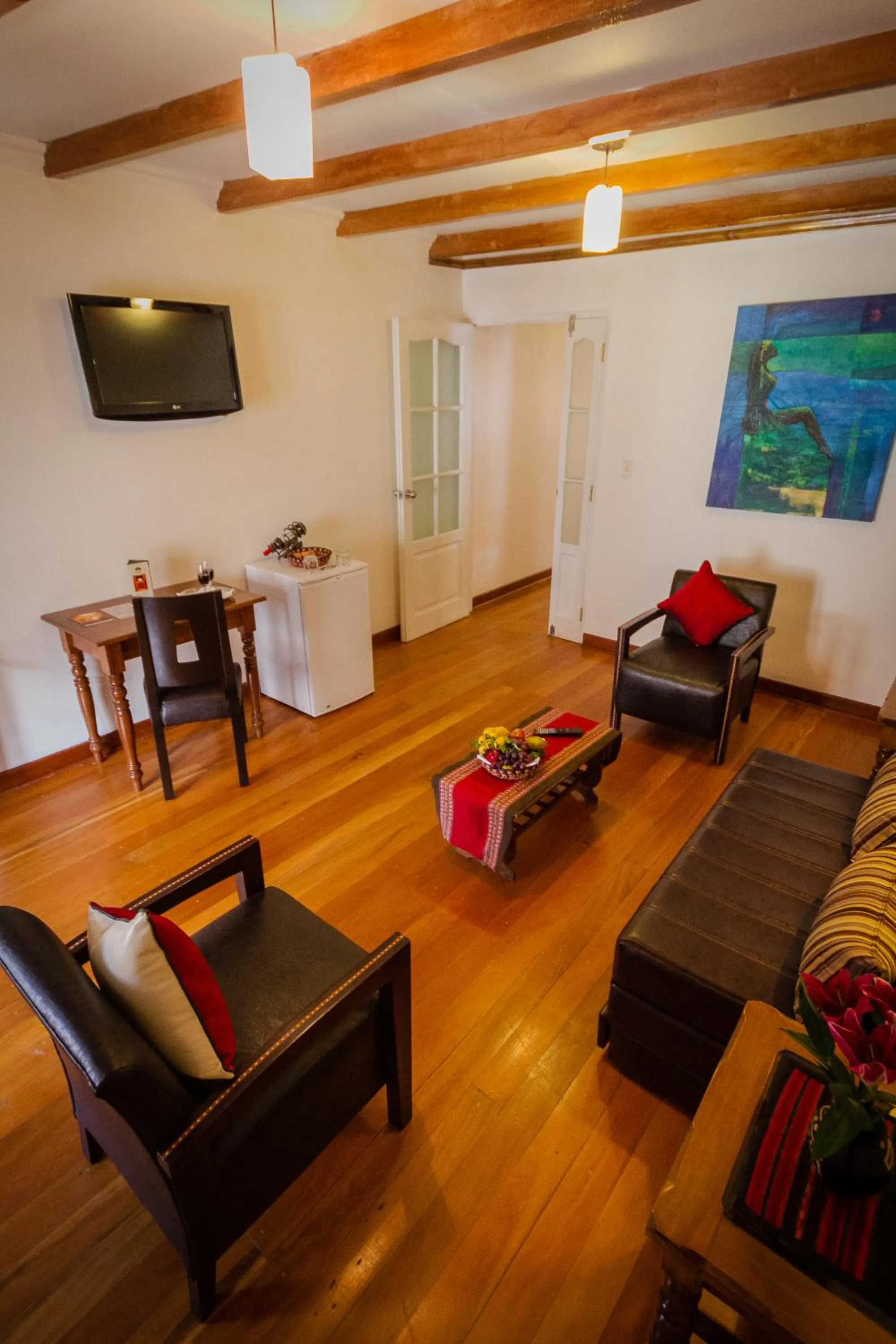 Living room in Hotel Rumi Punku