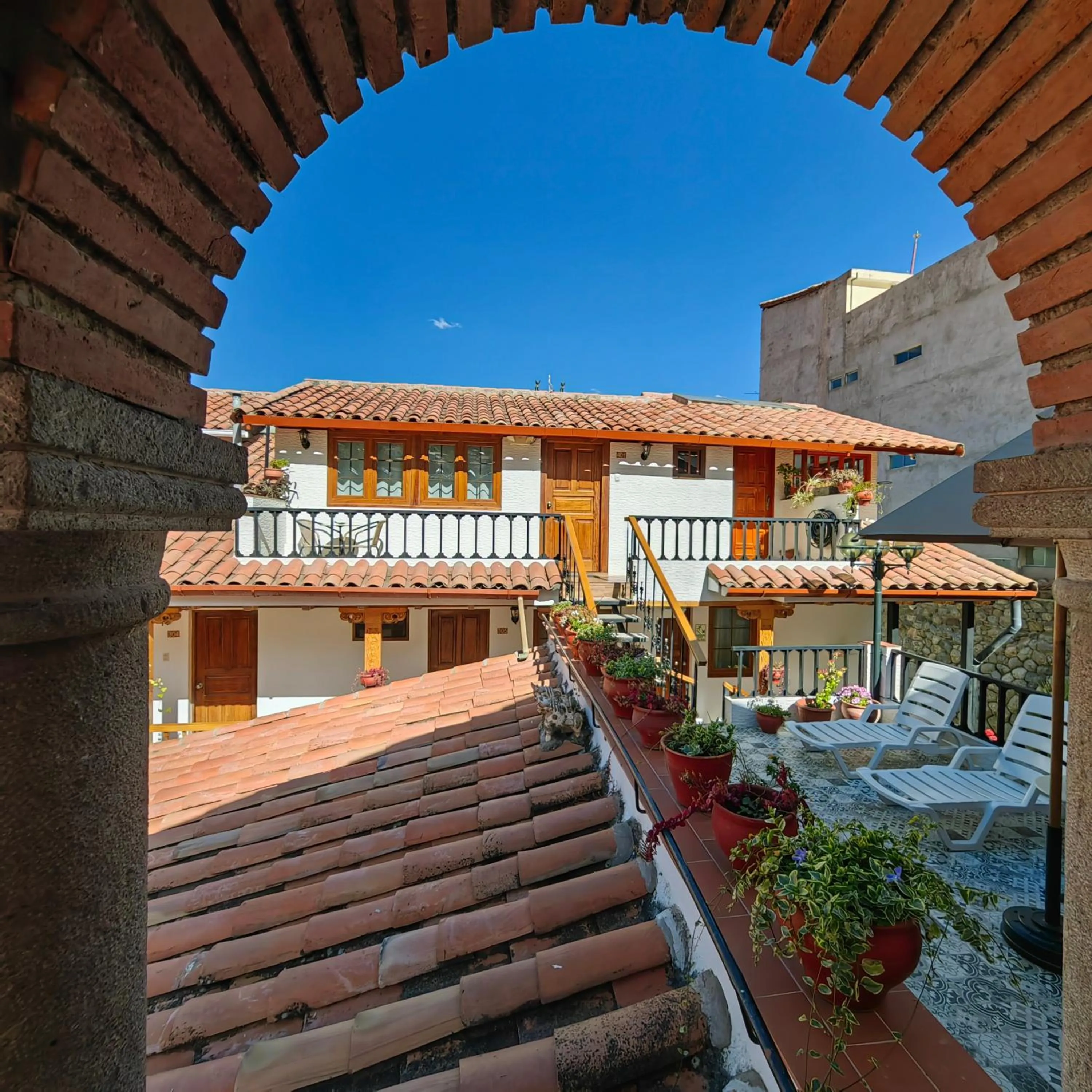 Balcony/Terrace in Hotel Rumi Punku