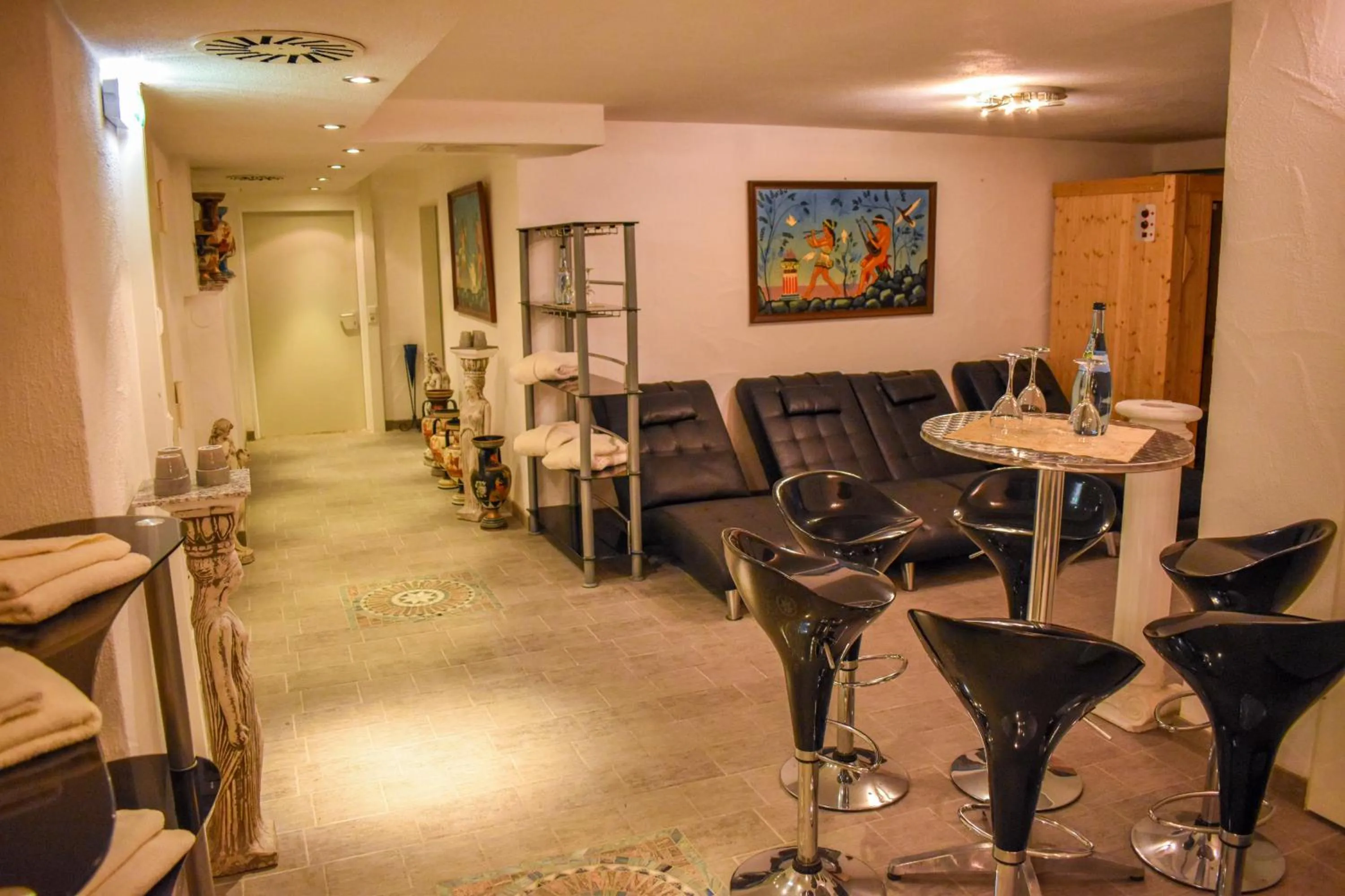 Sauna in Hotel und Restaurant Nehrener Hof