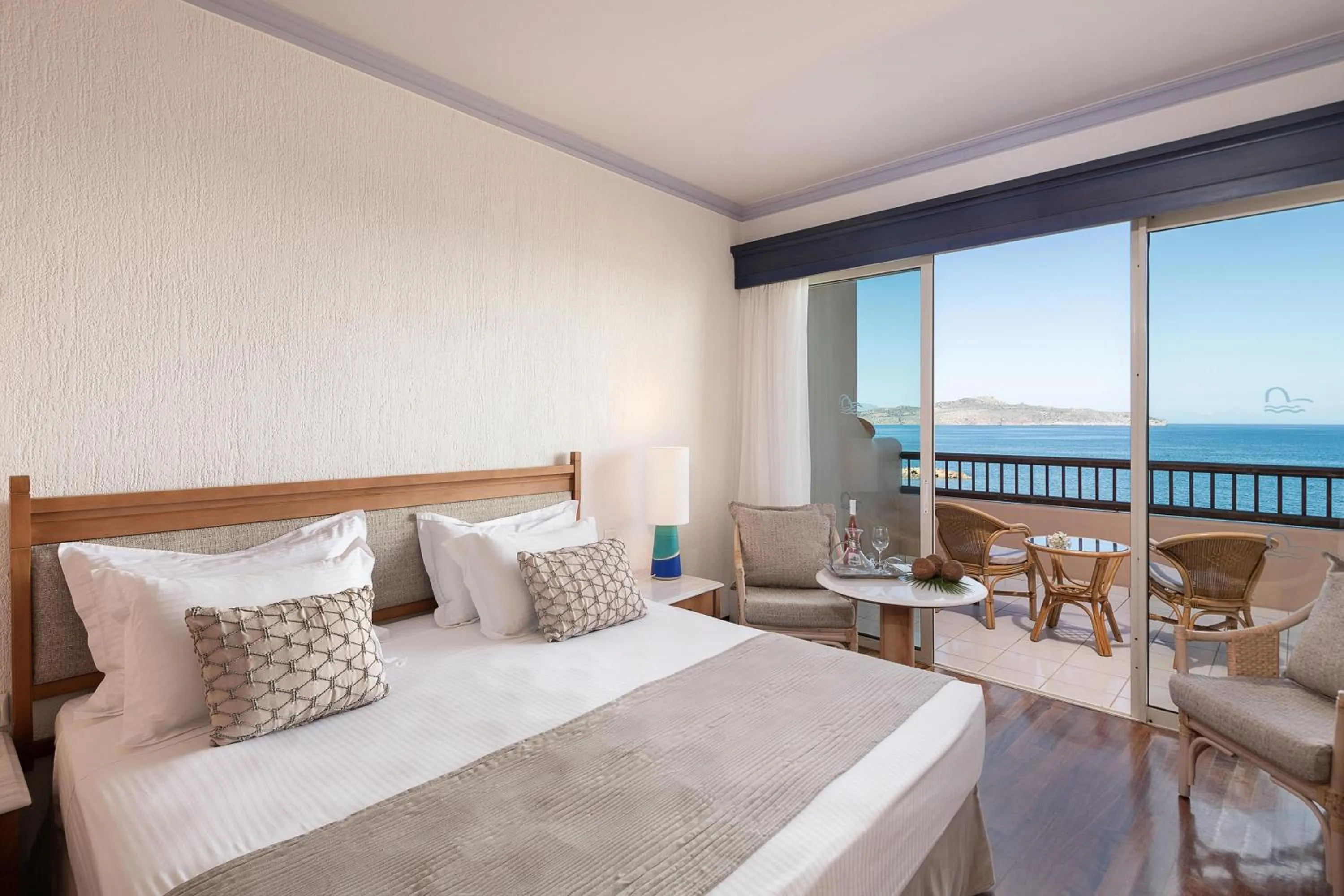 Photo of the whole room, Bed in Leptos Panorama Hotel