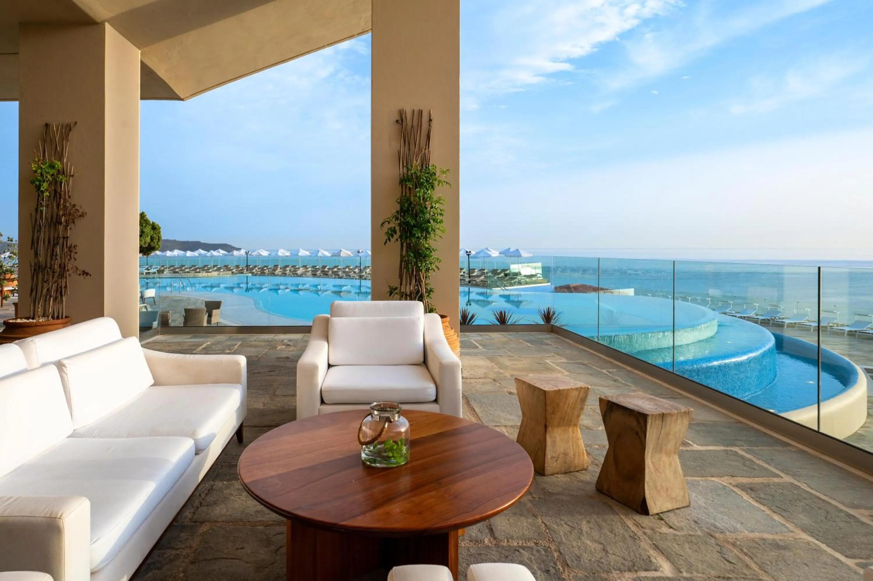Balcony/Terrace in Leptos Panorama Hotel