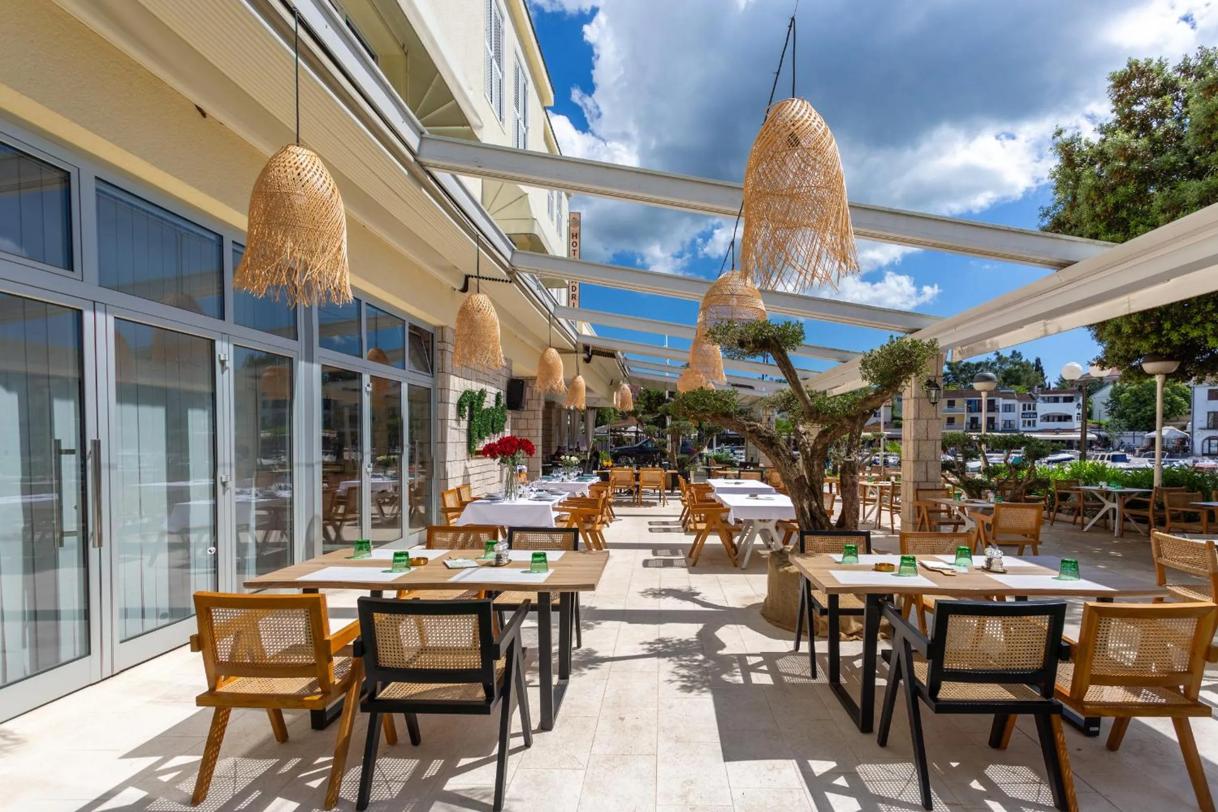 Property building in Hotel Adria