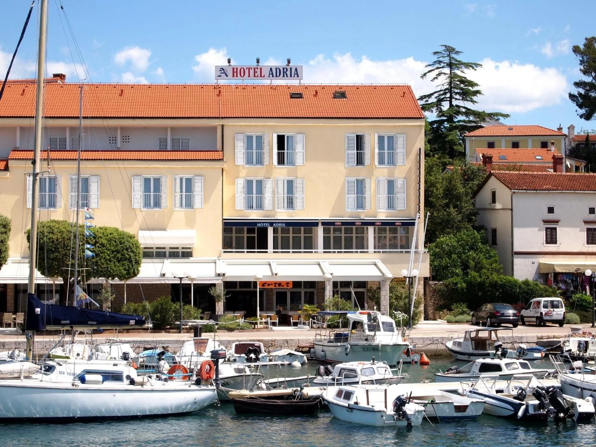 Property building in Hotel Adria