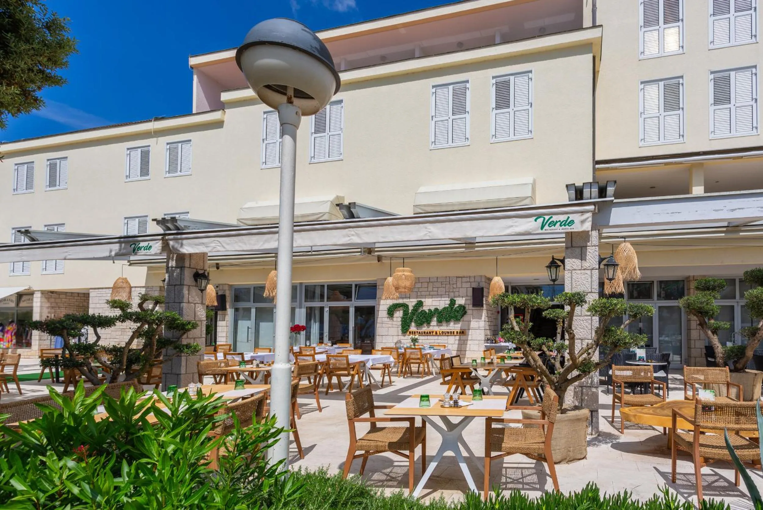 Property building in Hotel Adria