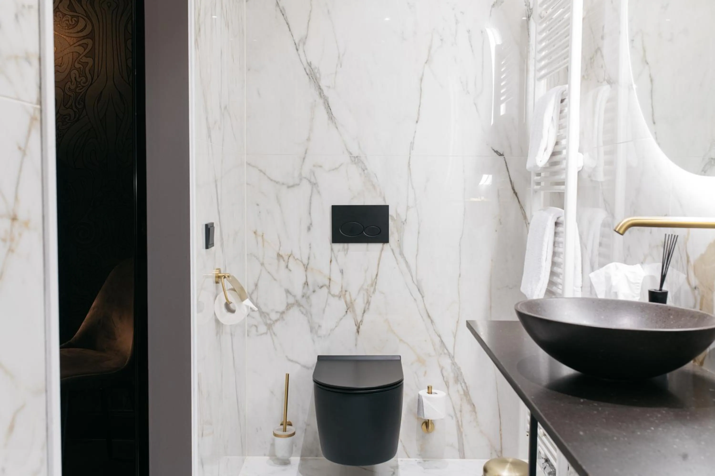 Bathroom in Hotel Britannique