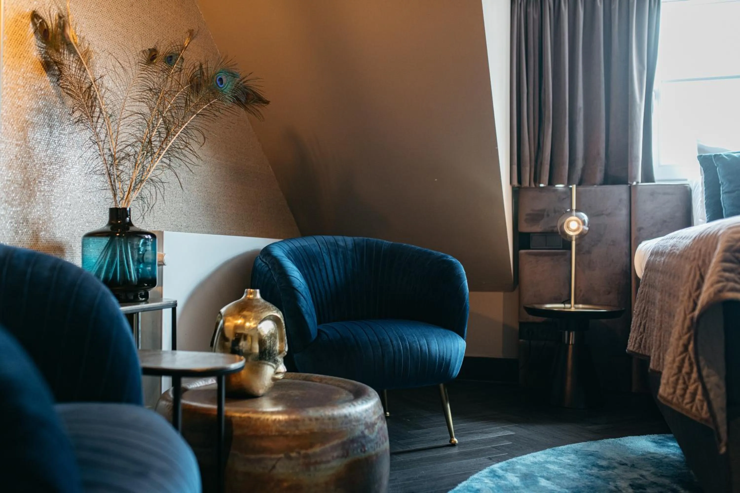 Decorative detail in Hotel Britannique