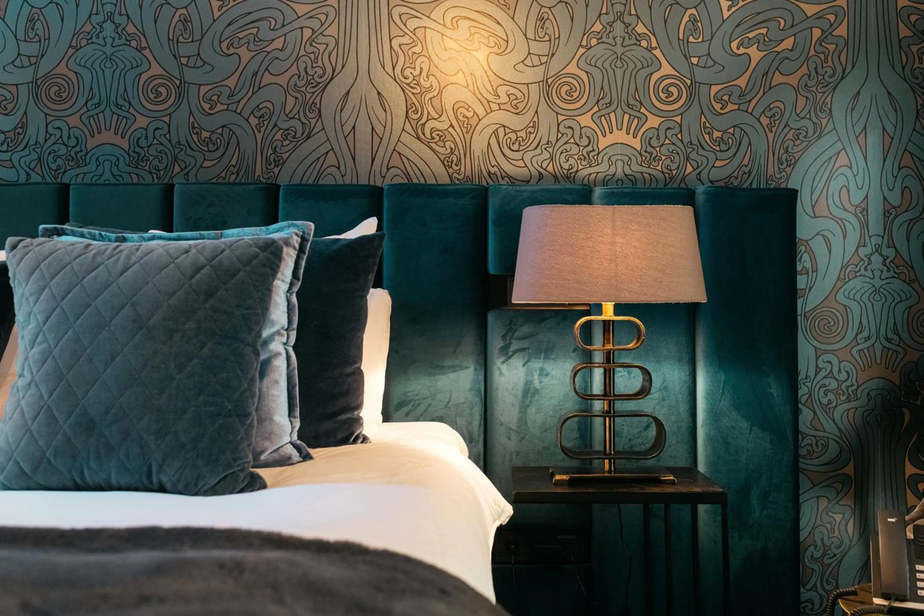 Bed in Hotel Britannique