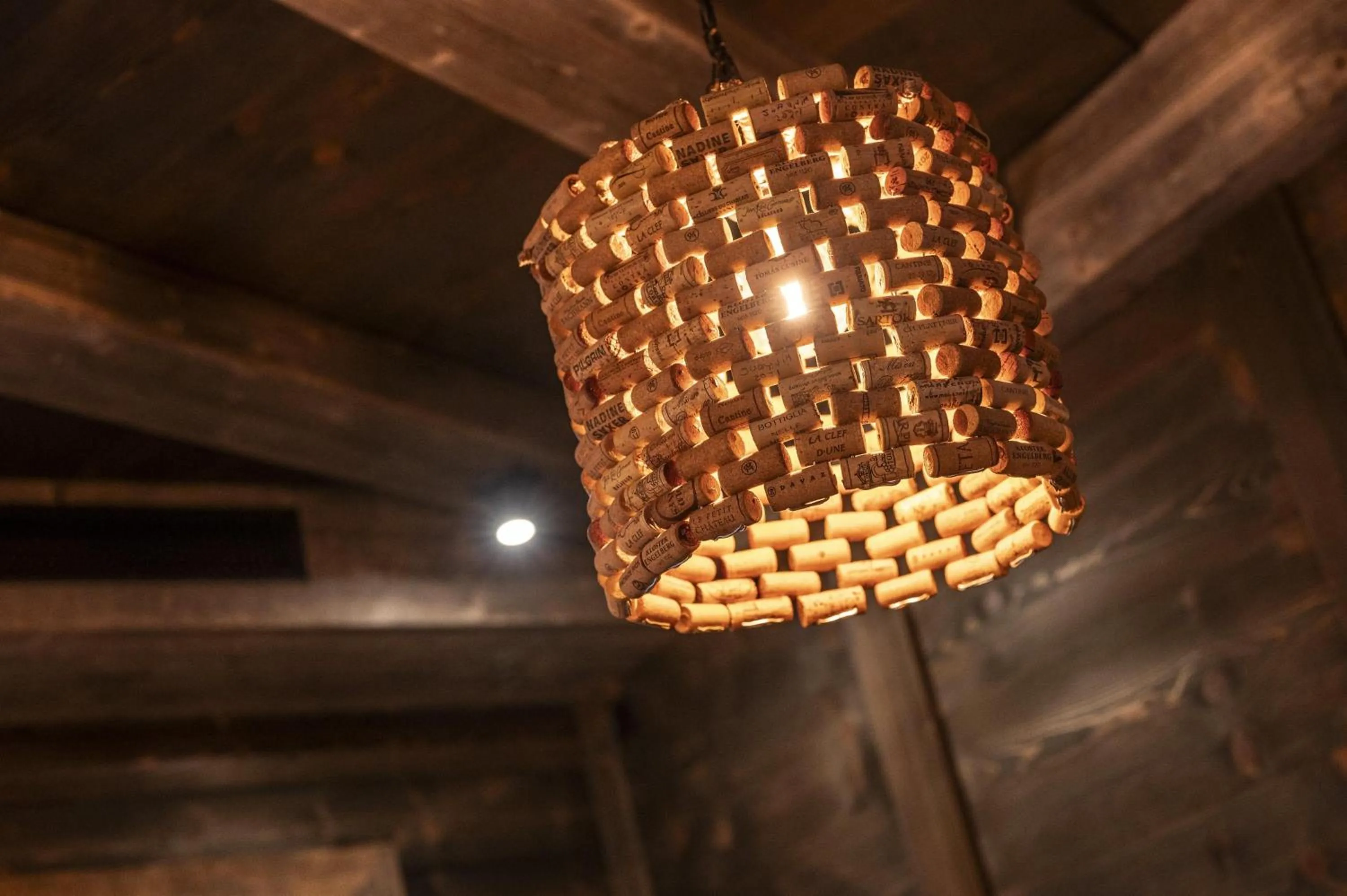 Decorative detail in Hotel Restaurant Bänklialp