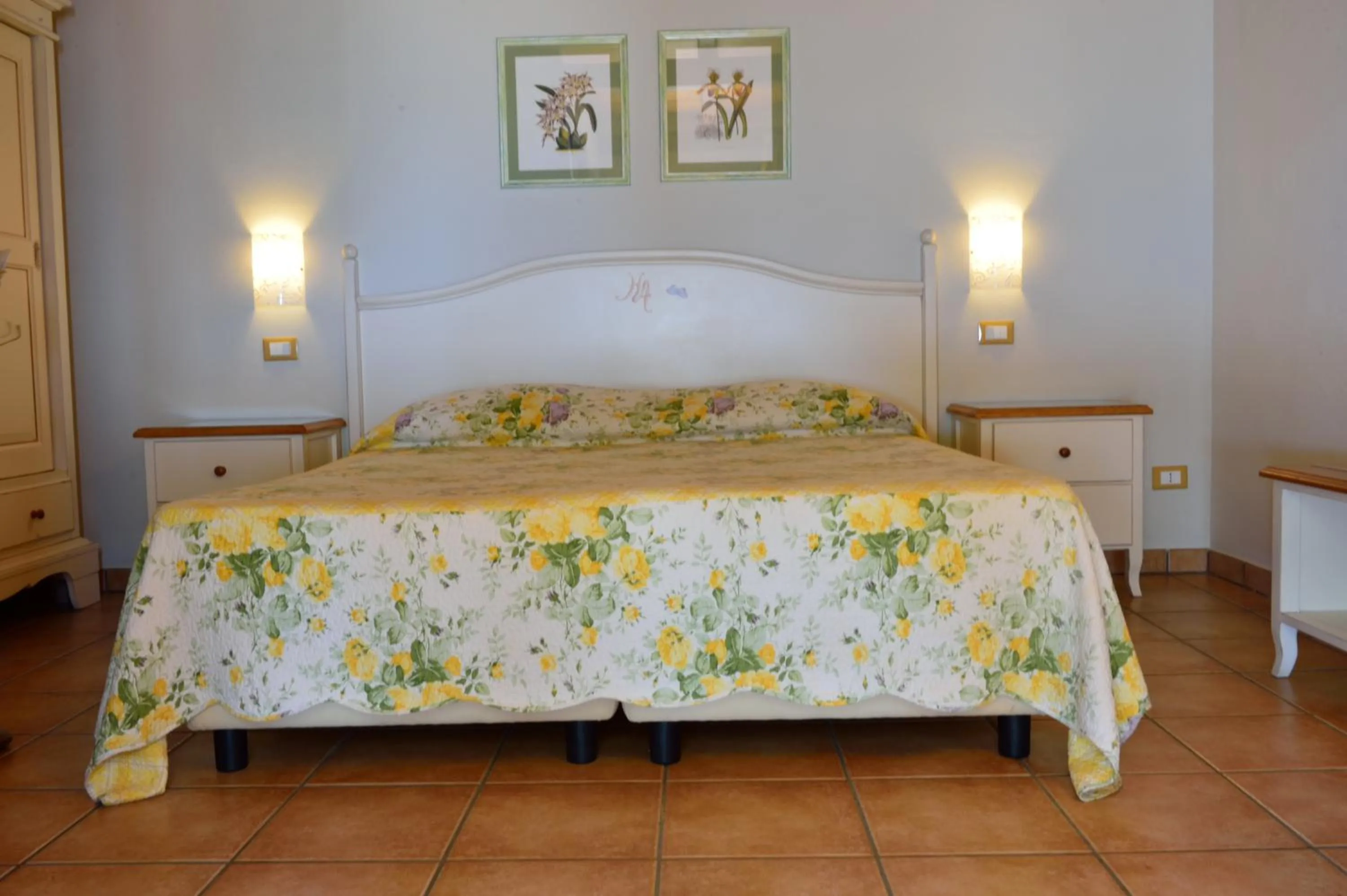 Bed in Hotel Acquasanta