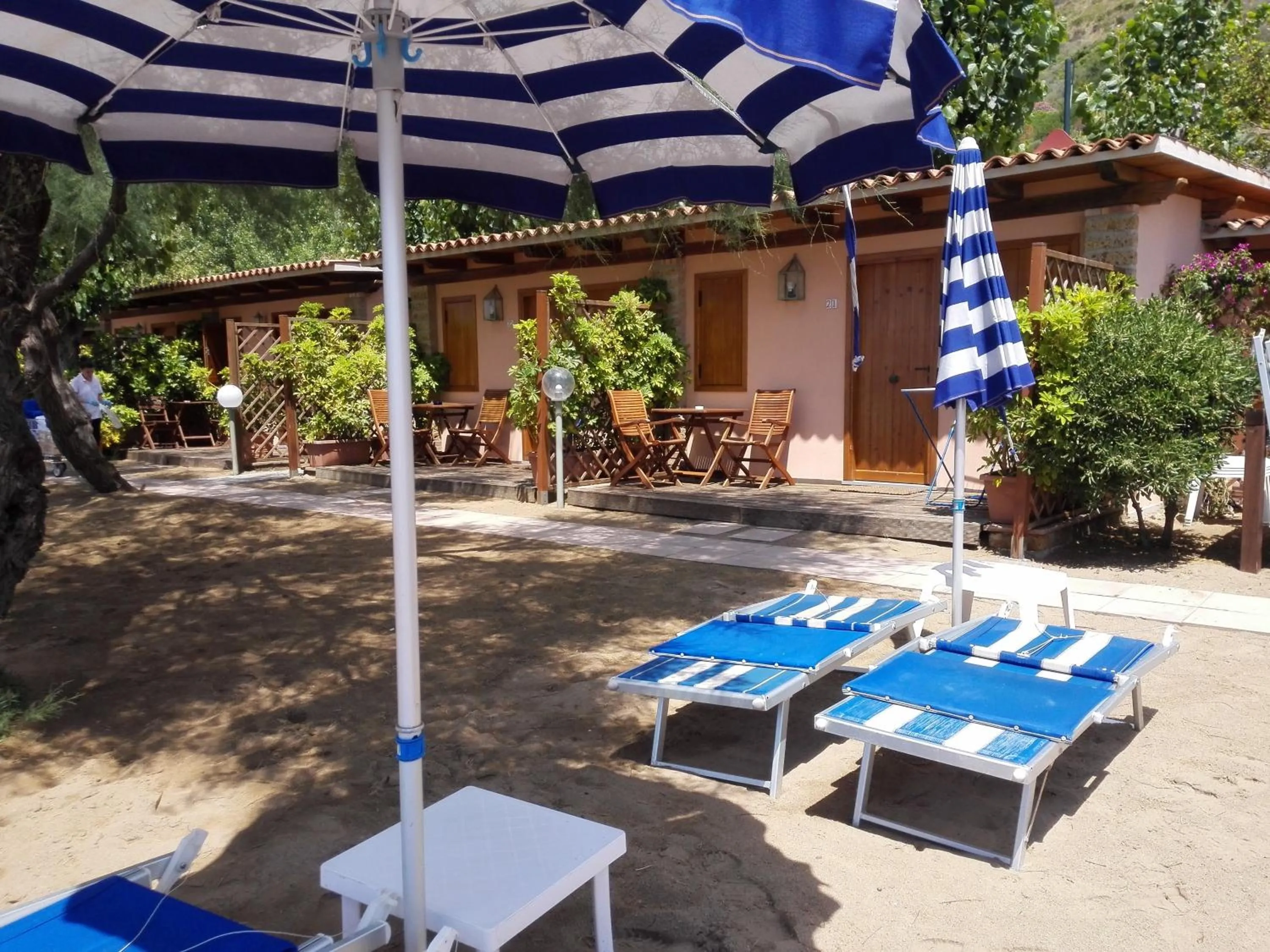 Patio in Hotel Acquasanta