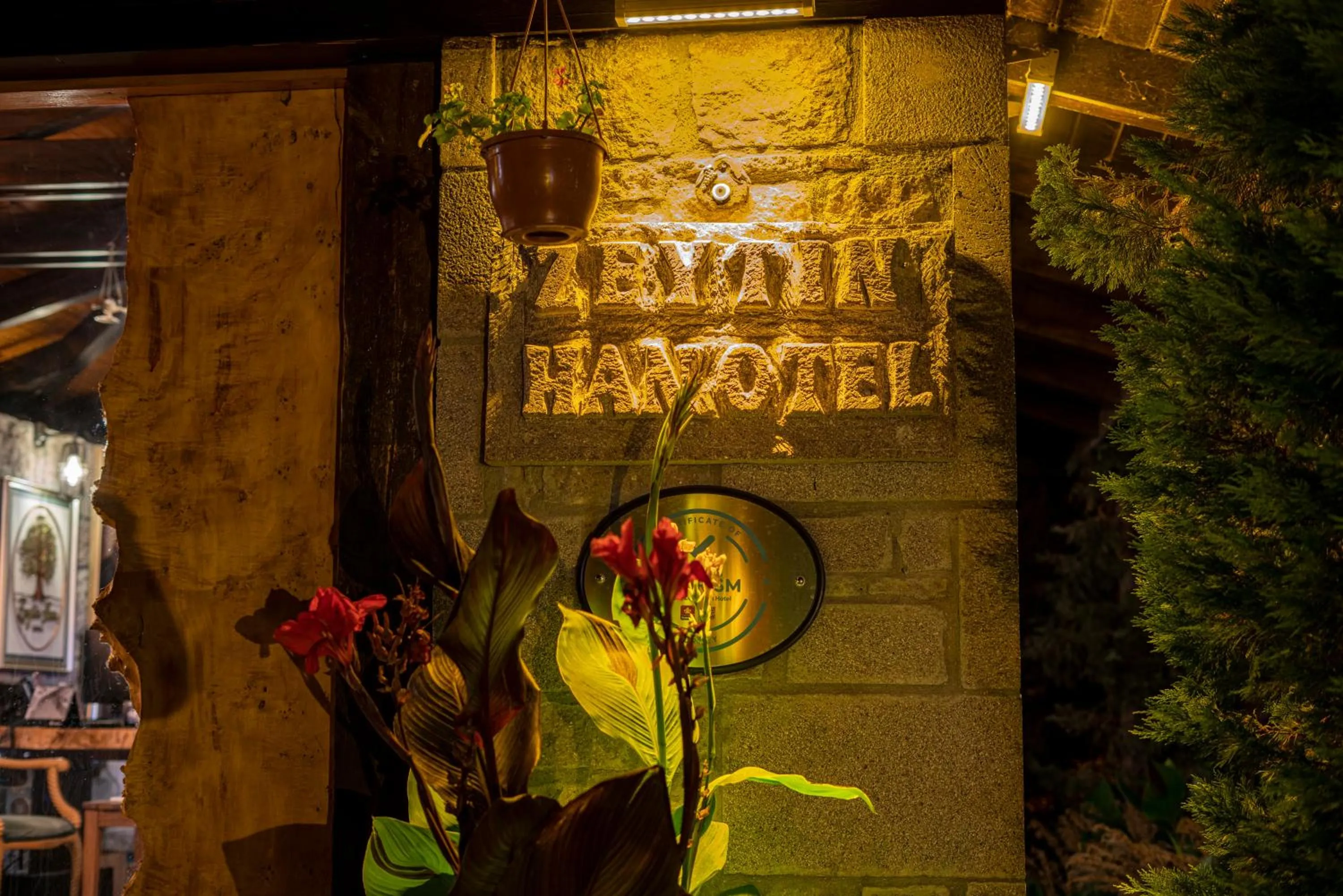 Property logo or sign in Assos Zeyti̇n Han Special Class Hotel Adults only 12