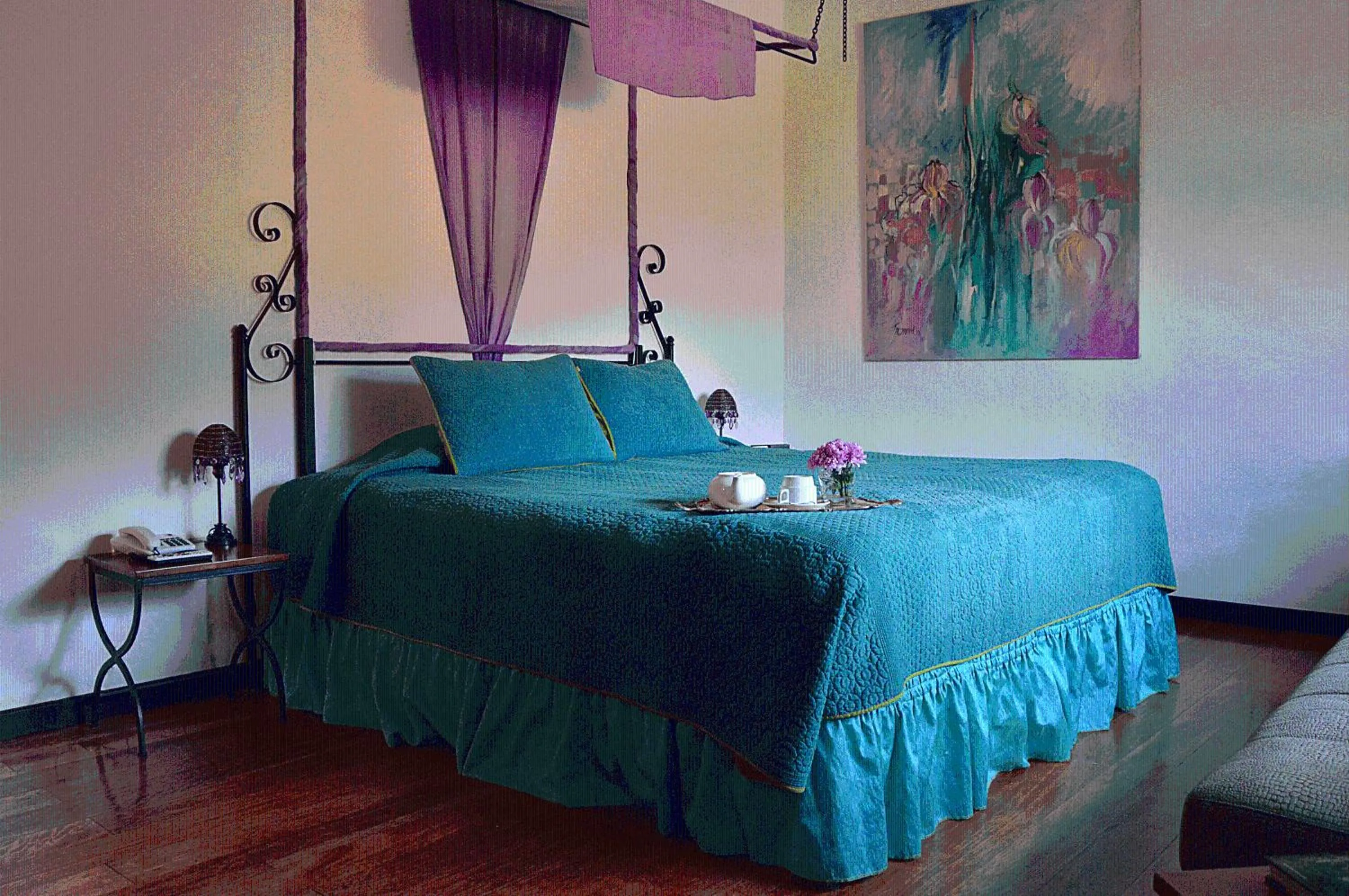 Bedroom in Andean Wings Boutique Hotel