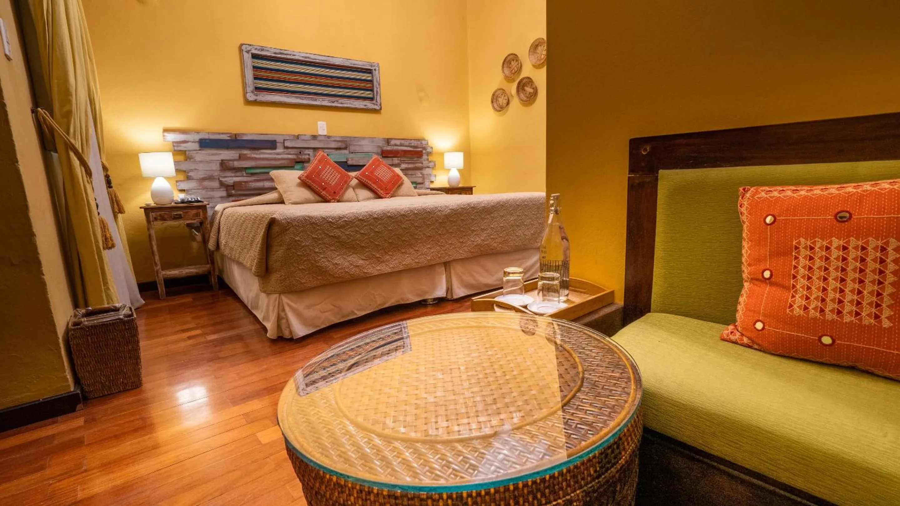 Photo of the whole room, Seating Area in Andean Wings Boutique Hotel