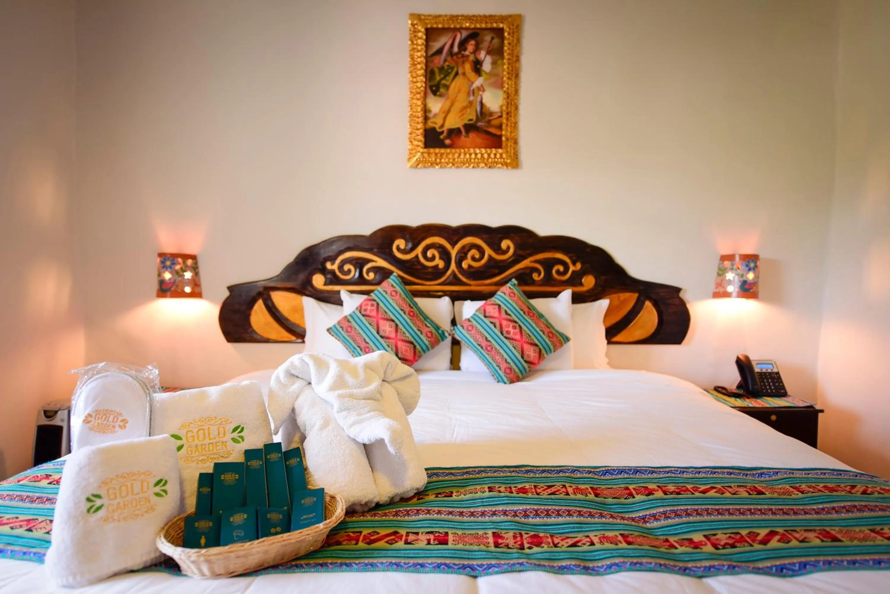 Bed in Hotel Boutique Gold Garden