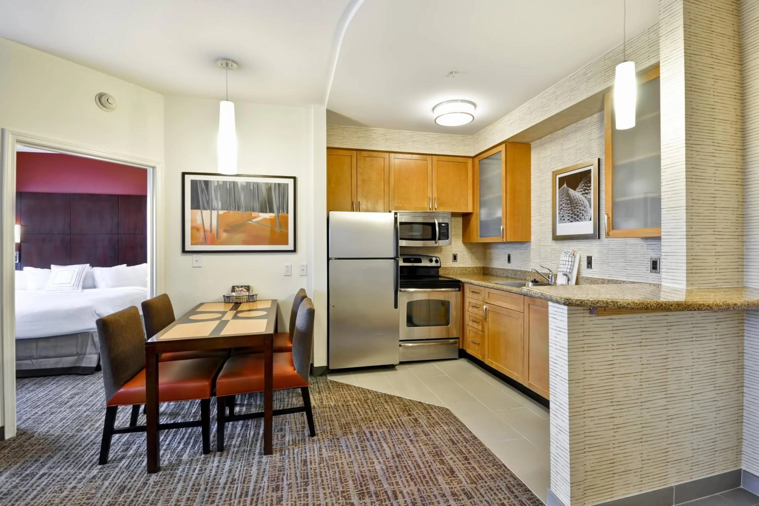 Bedroom, Bed in Residence Inn by Marriott Gulfport-Biloxi Airport