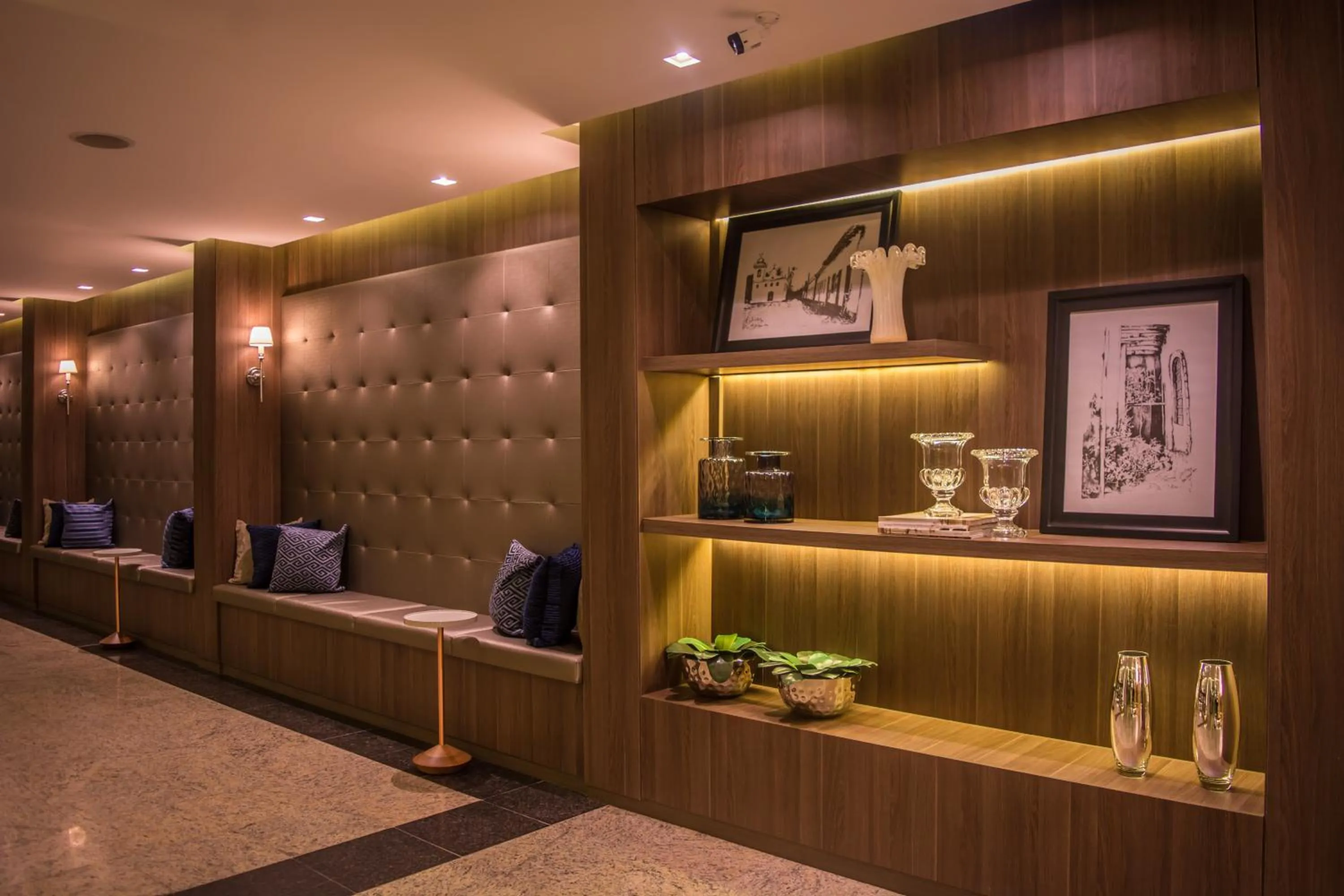 Lobby or reception in Brisamar Hotel & SPA São Luís