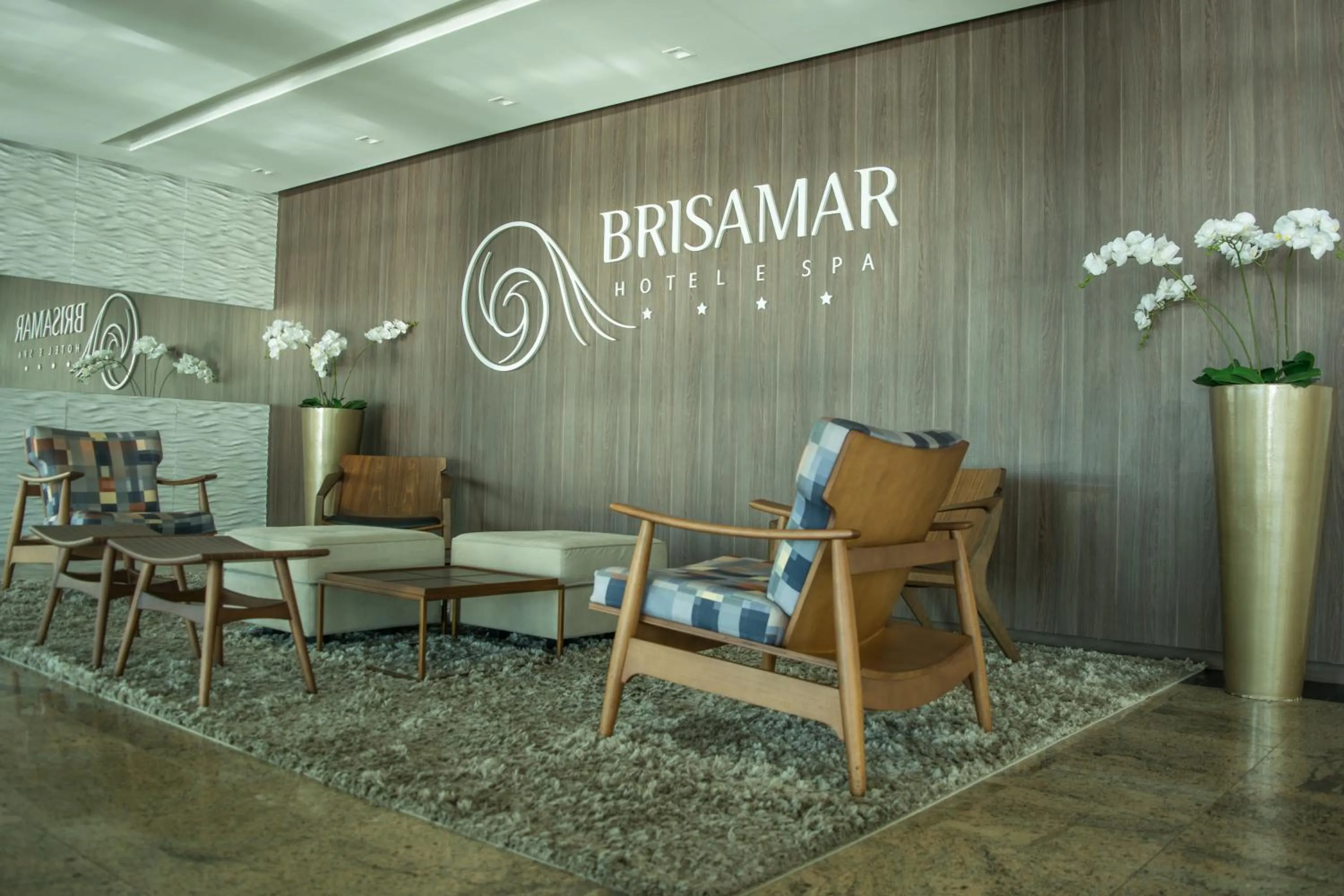 Lobby or reception in Brisamar Hotel & SPA São Luís