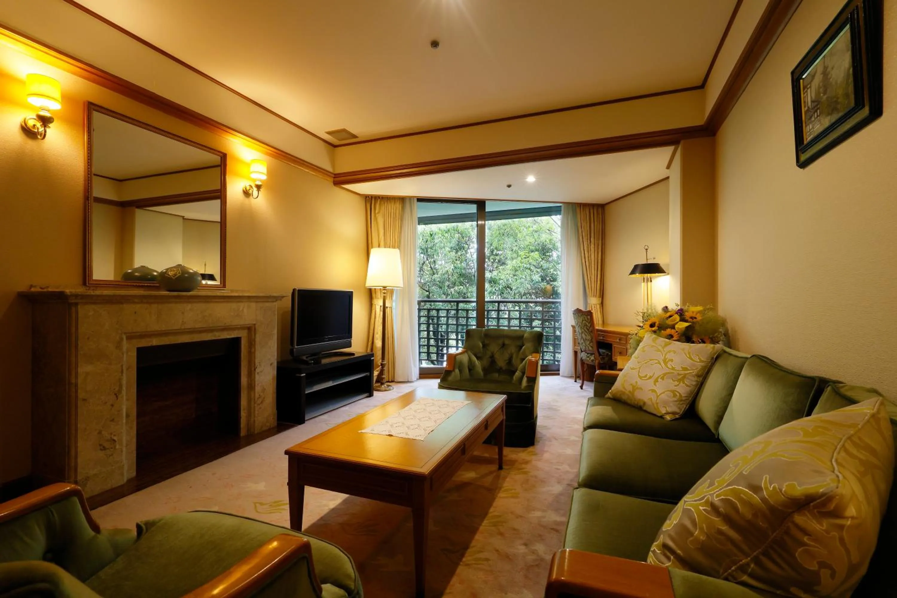 Living room in Nara Hotel