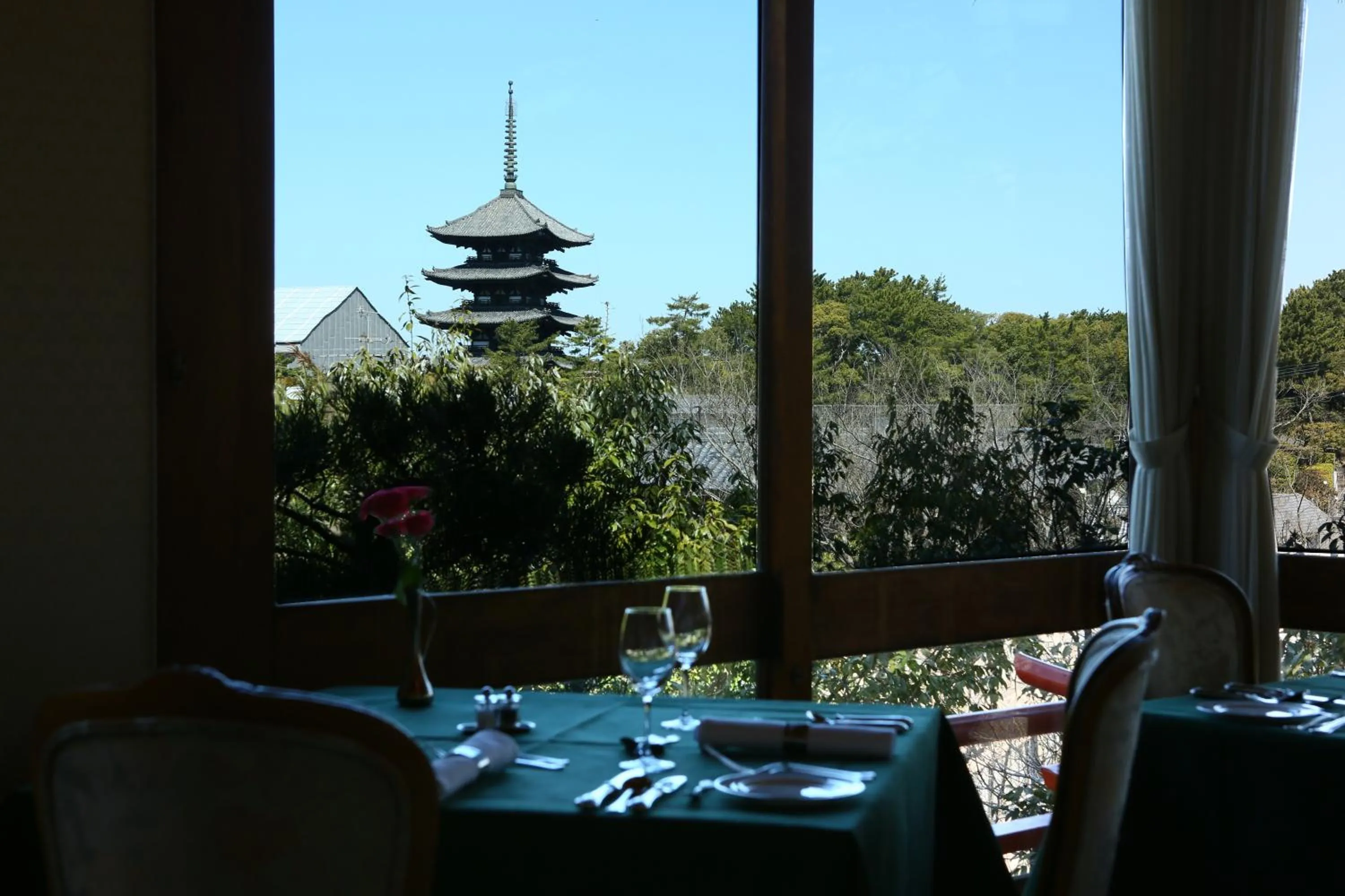 Restaurant/places to eat in Nara Hotel