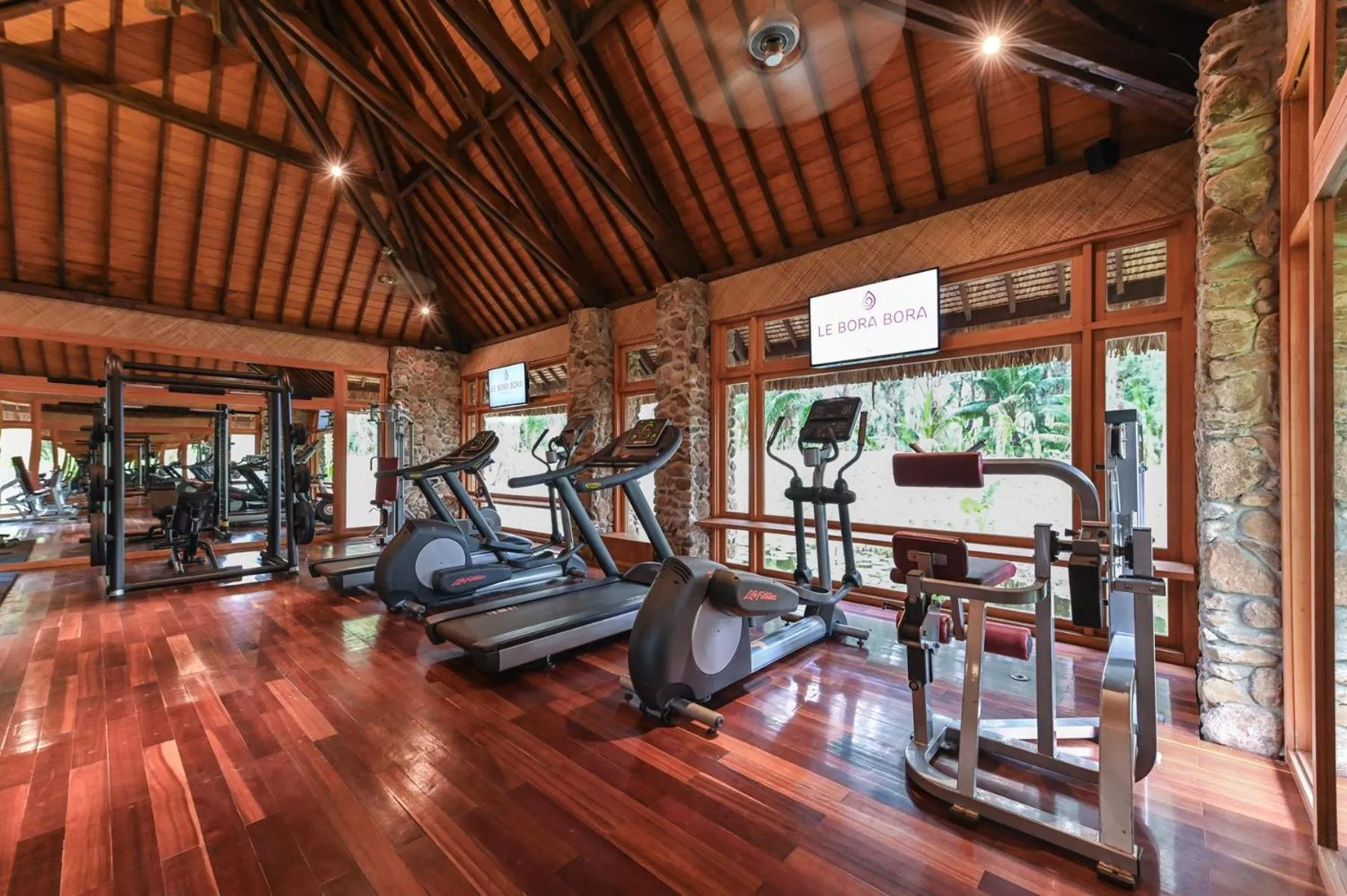 Fitness centre/facilities in Le Bora Bora by Pearl Resorts