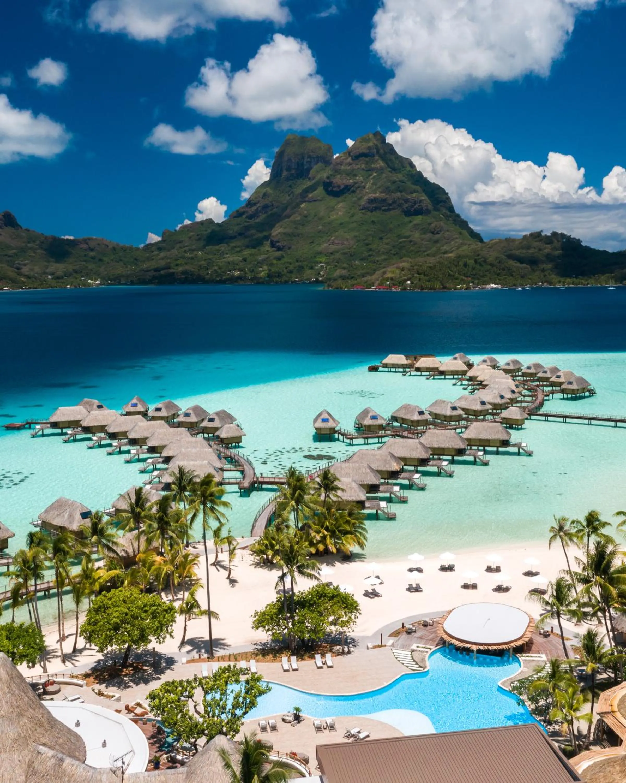 Sea view in Le Bora Bora by Pearl Resorts