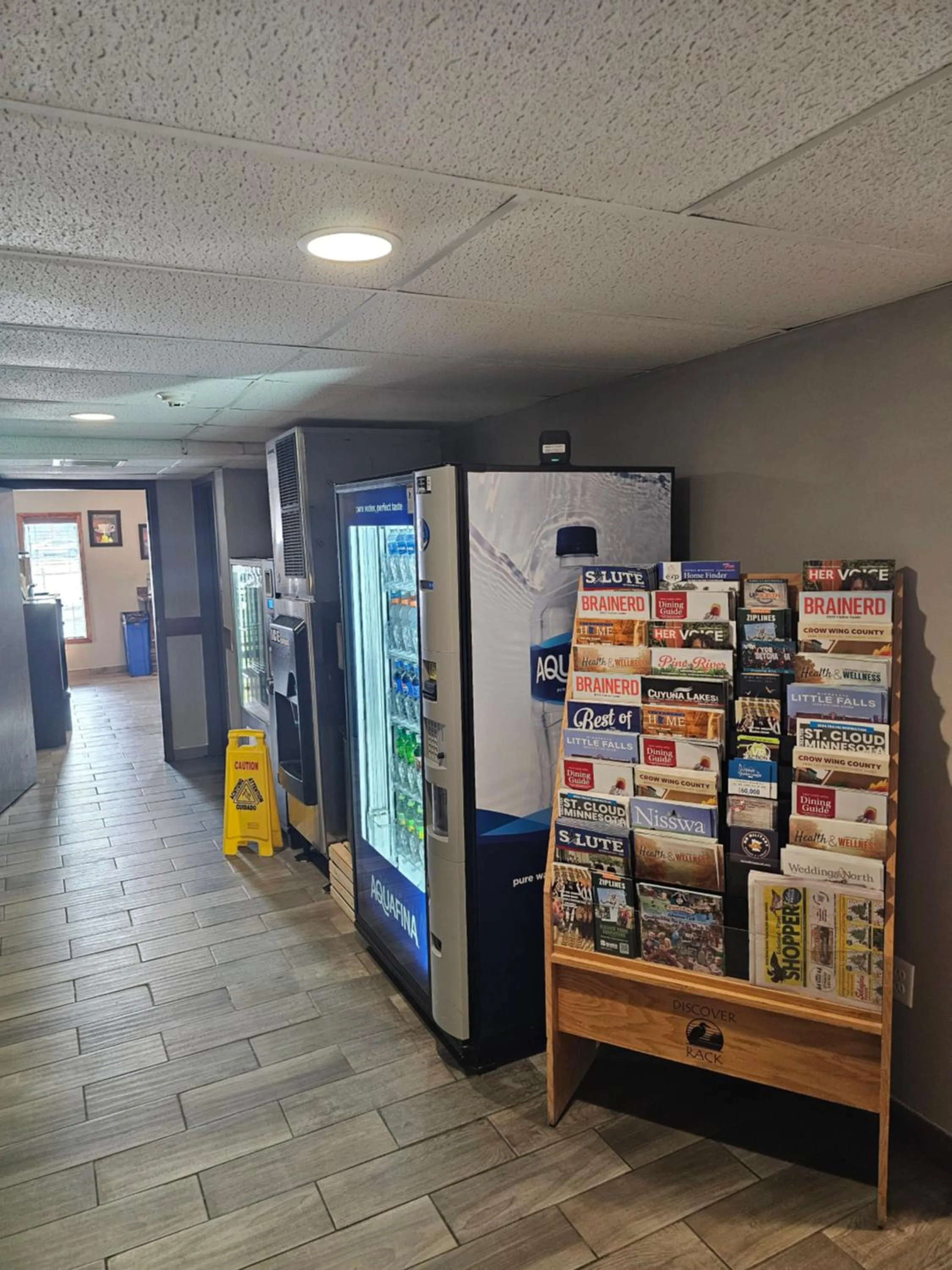 vending machine in AmericInn by Wyndham Baxter Brainerd