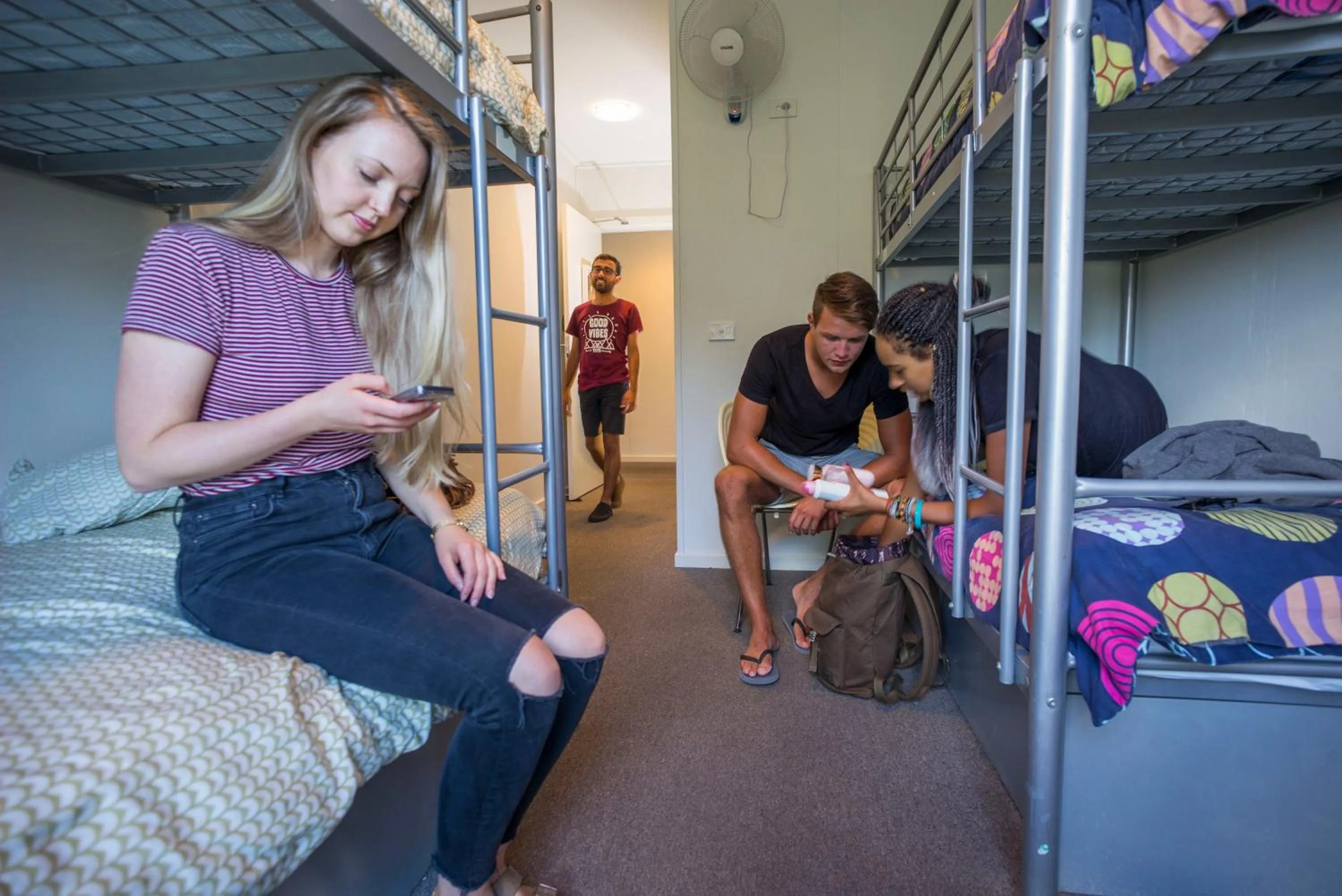 People in The Island Accommodation