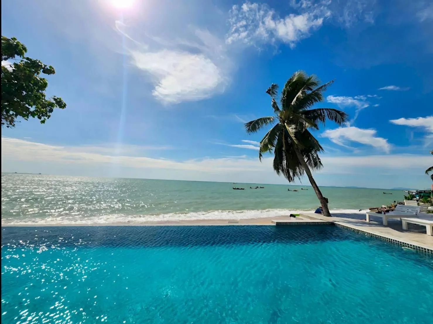 Swimming pool in Royal Phala Cliff Beach Resort