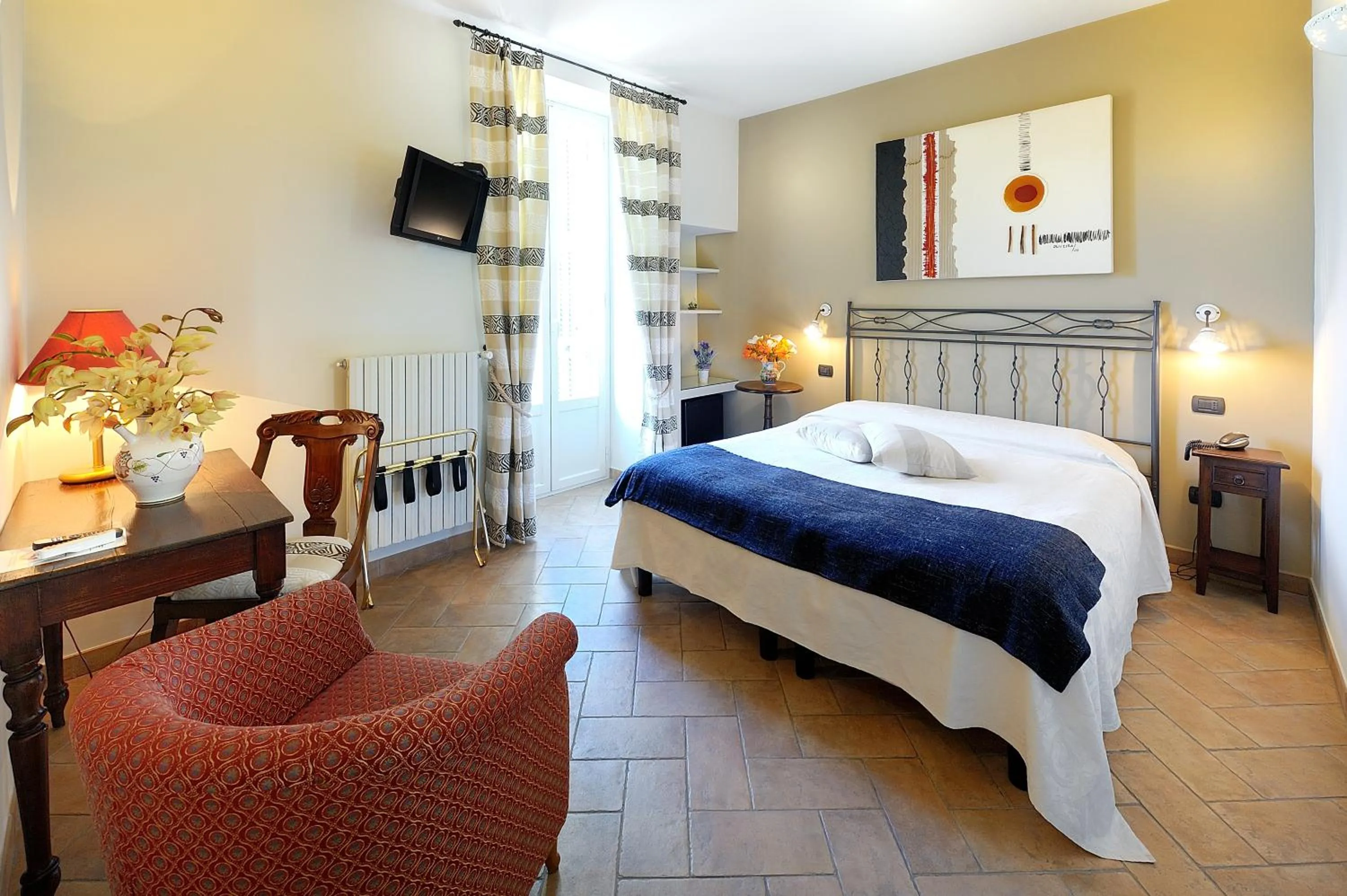 Photo of the whole room, Bed in Albergo Giuan Arma di Taggia