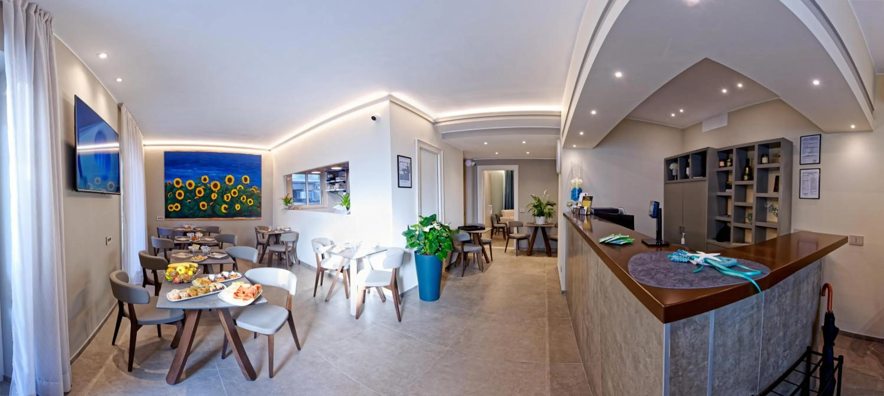 Continental breakfast in Albergo Giuan Arma di Taggia