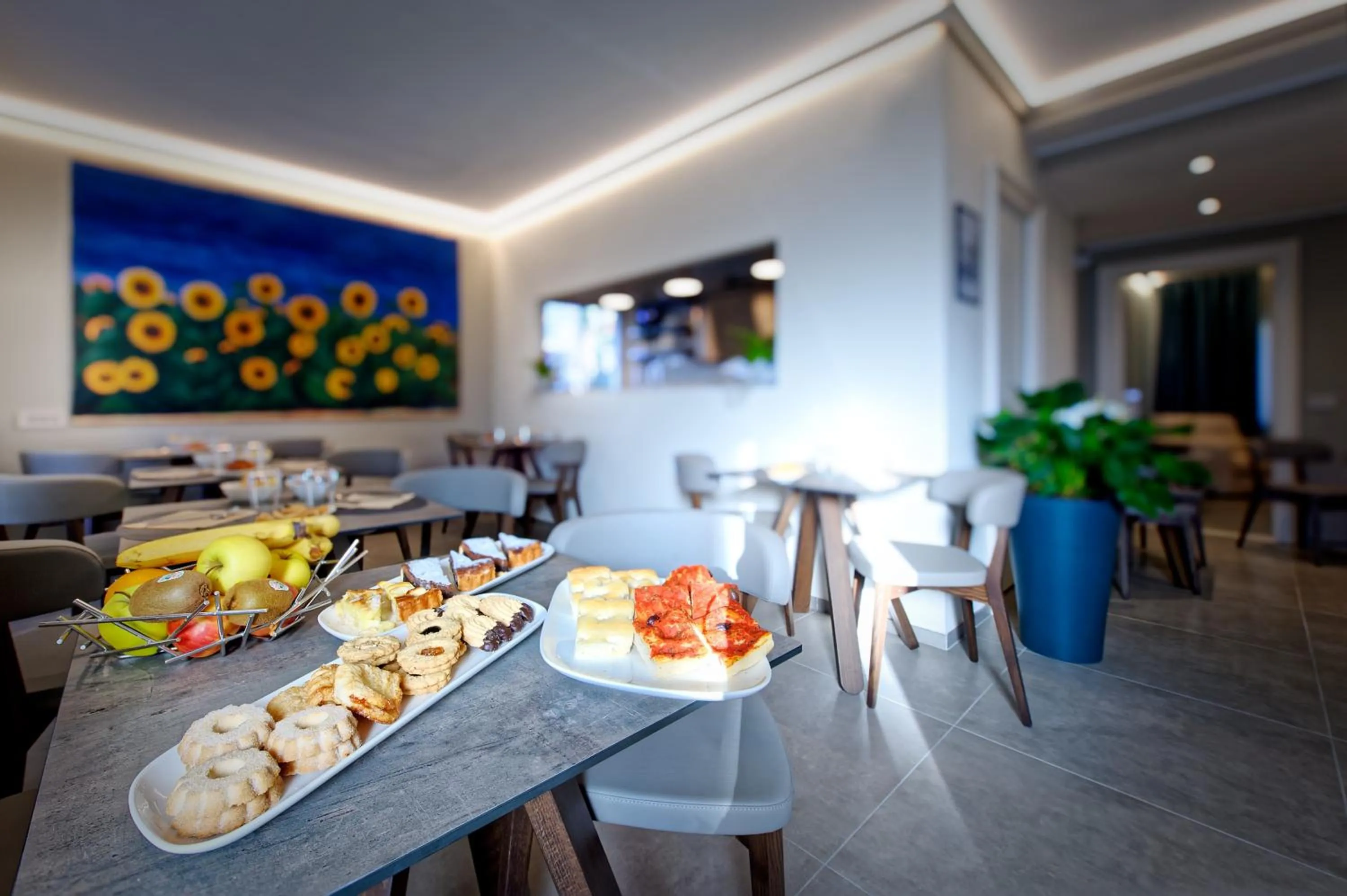 Continental breakfast in Albergo Giuan Arma di Taggia