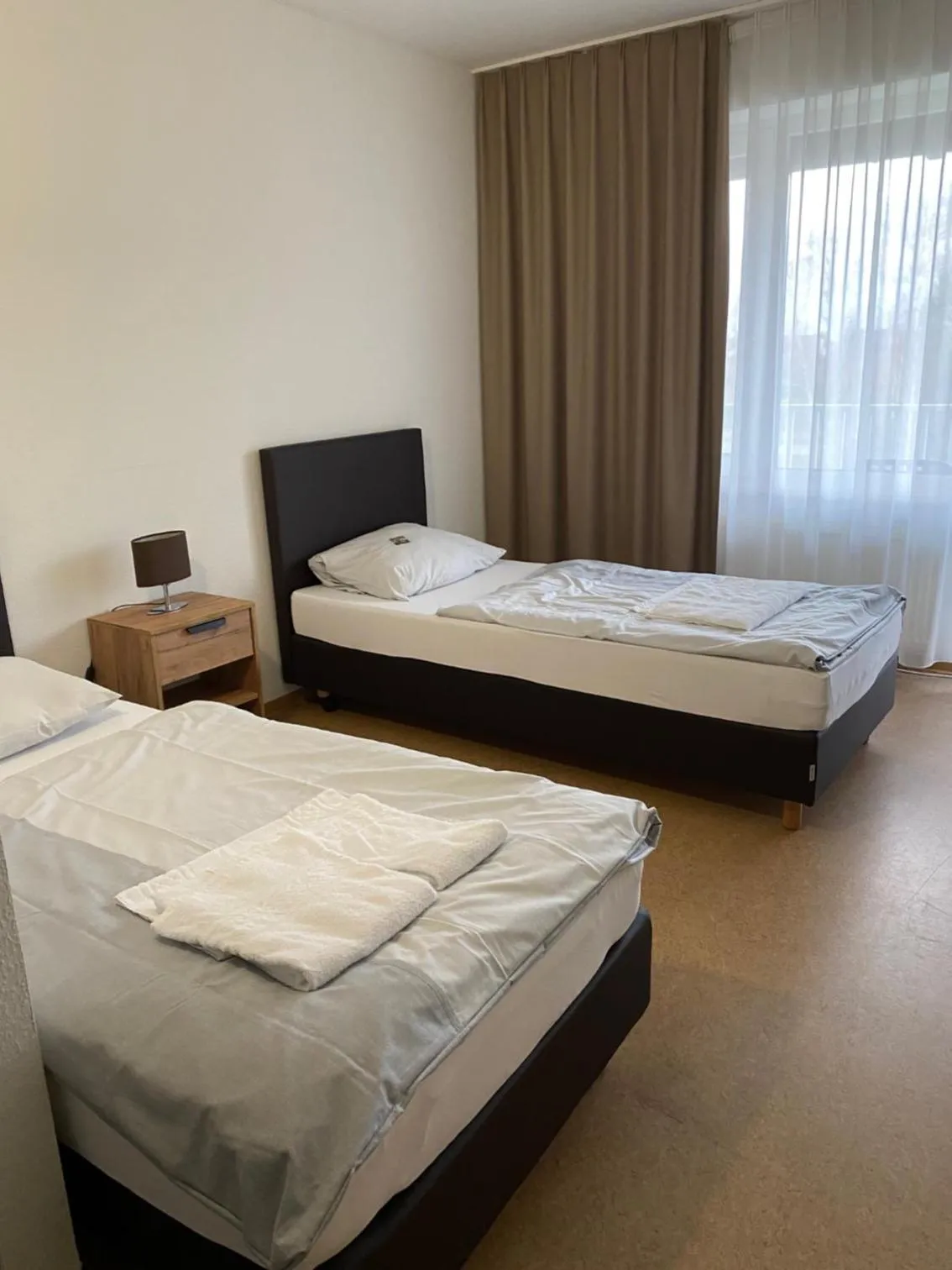 Photo of the whole room, Bed in Gästehaus Haßloch/Pfalz