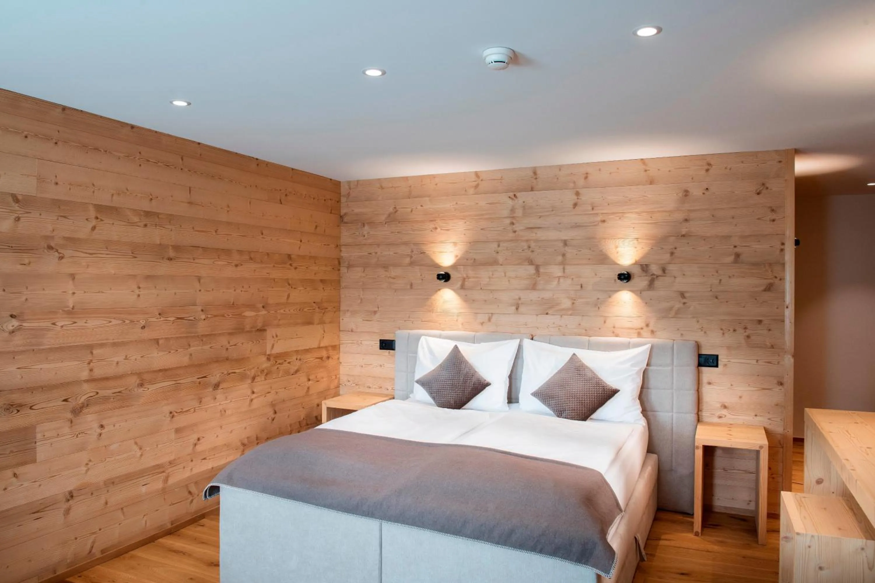 Bed in Posthotel Valbella - Berge, Spa & Wir