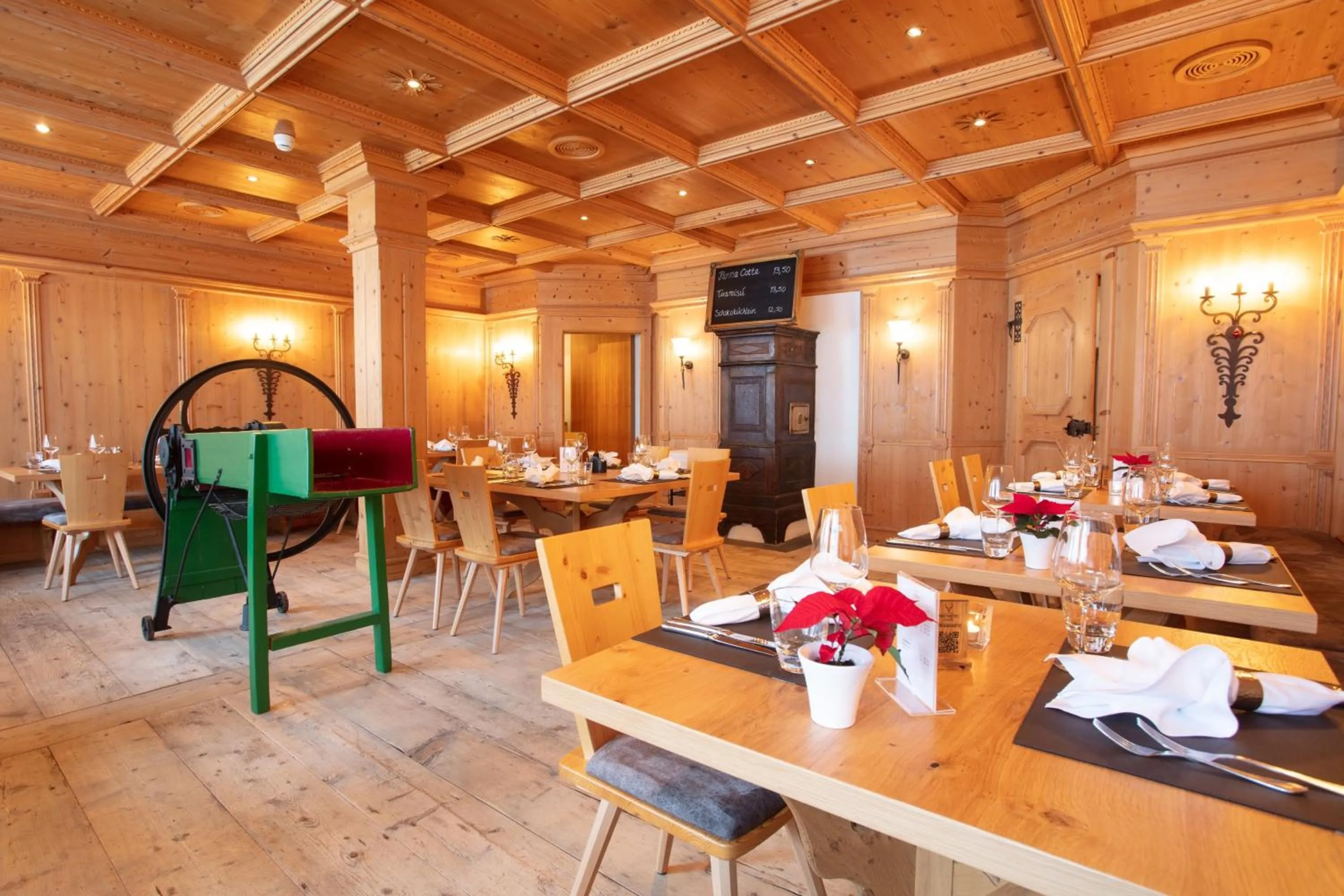 Restaurant/places to eat in Posthotel Valbella - Berge, Spa & Wir