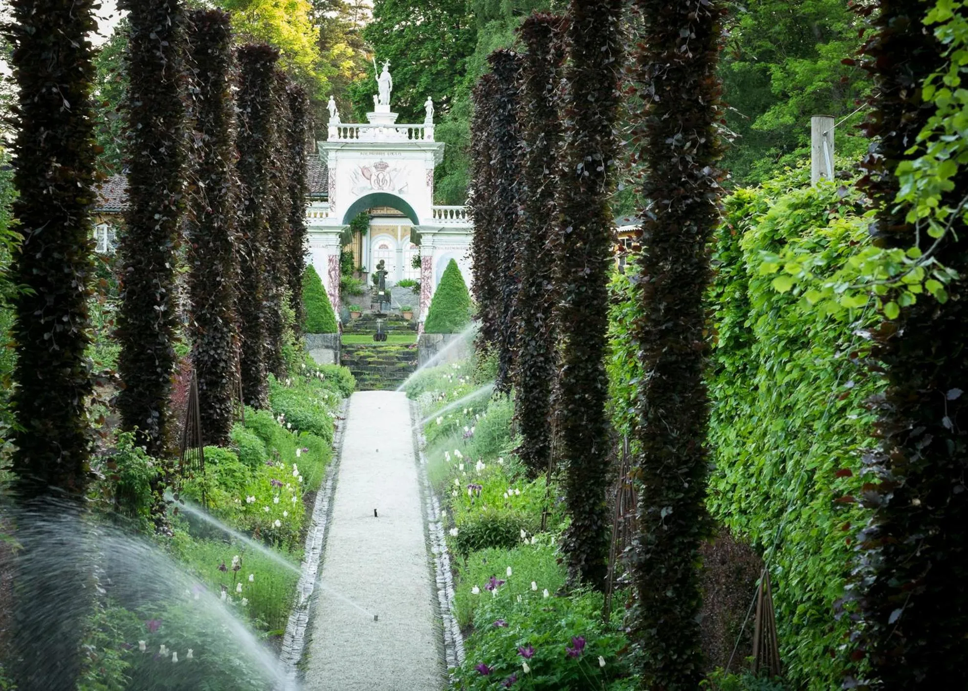 Garden in Ramme Fjordhotell - Unike Hoteller